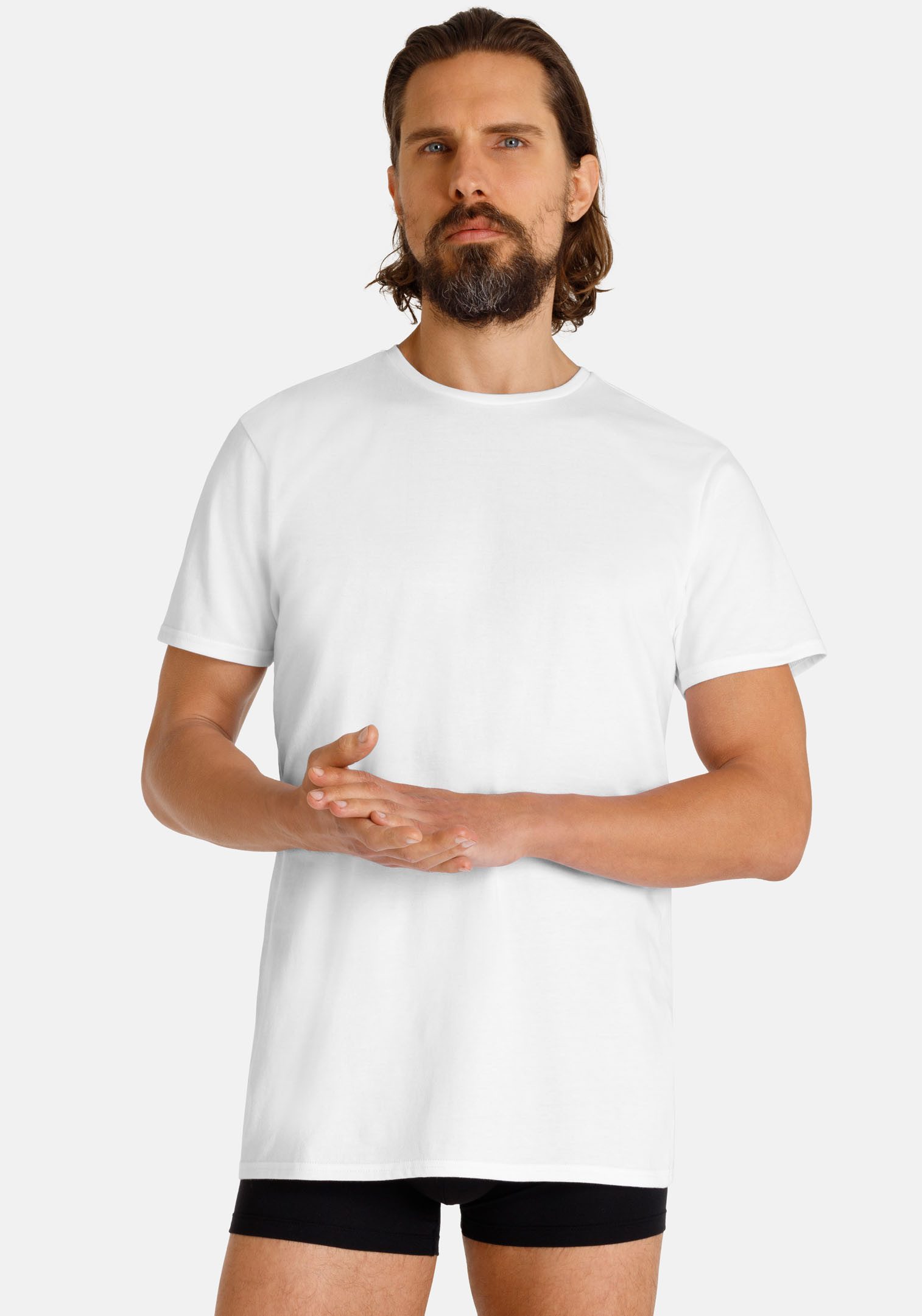 Camano T-shirt Comfort met een ronde hals (Set van 2)
