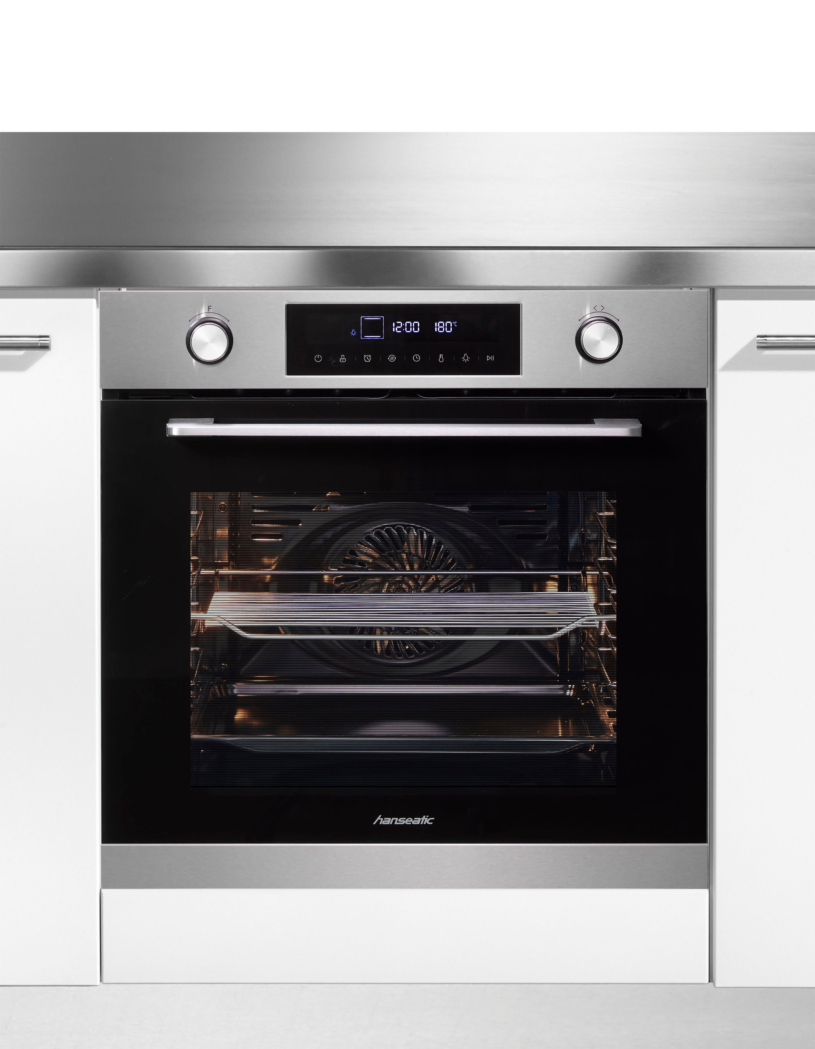 Hanseatic Inbouwoven HBO7212A1 met ontdooifunctie