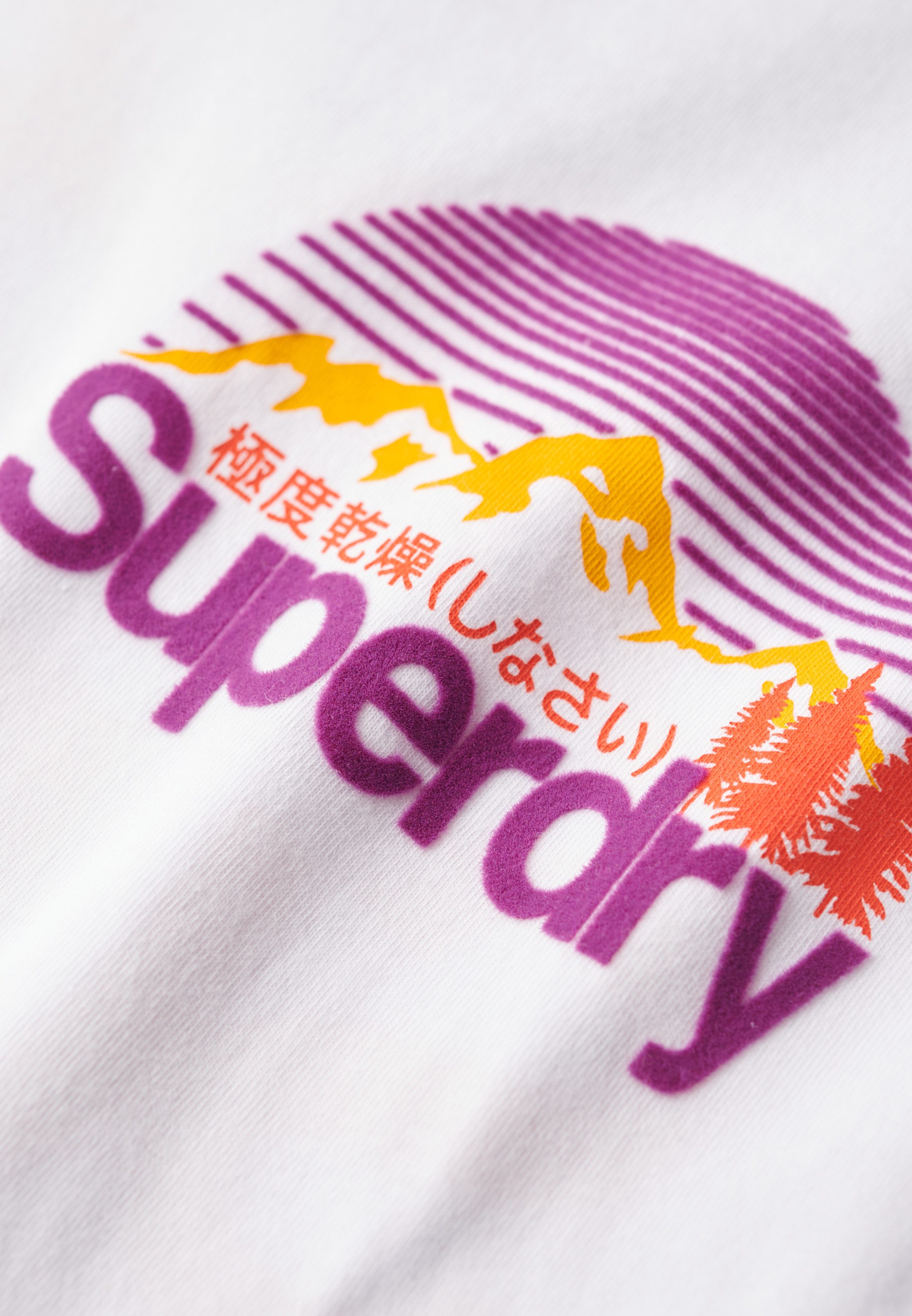 Superdry Shirt met ronde hals CL GREAT OUTDOORS CHEST TEE