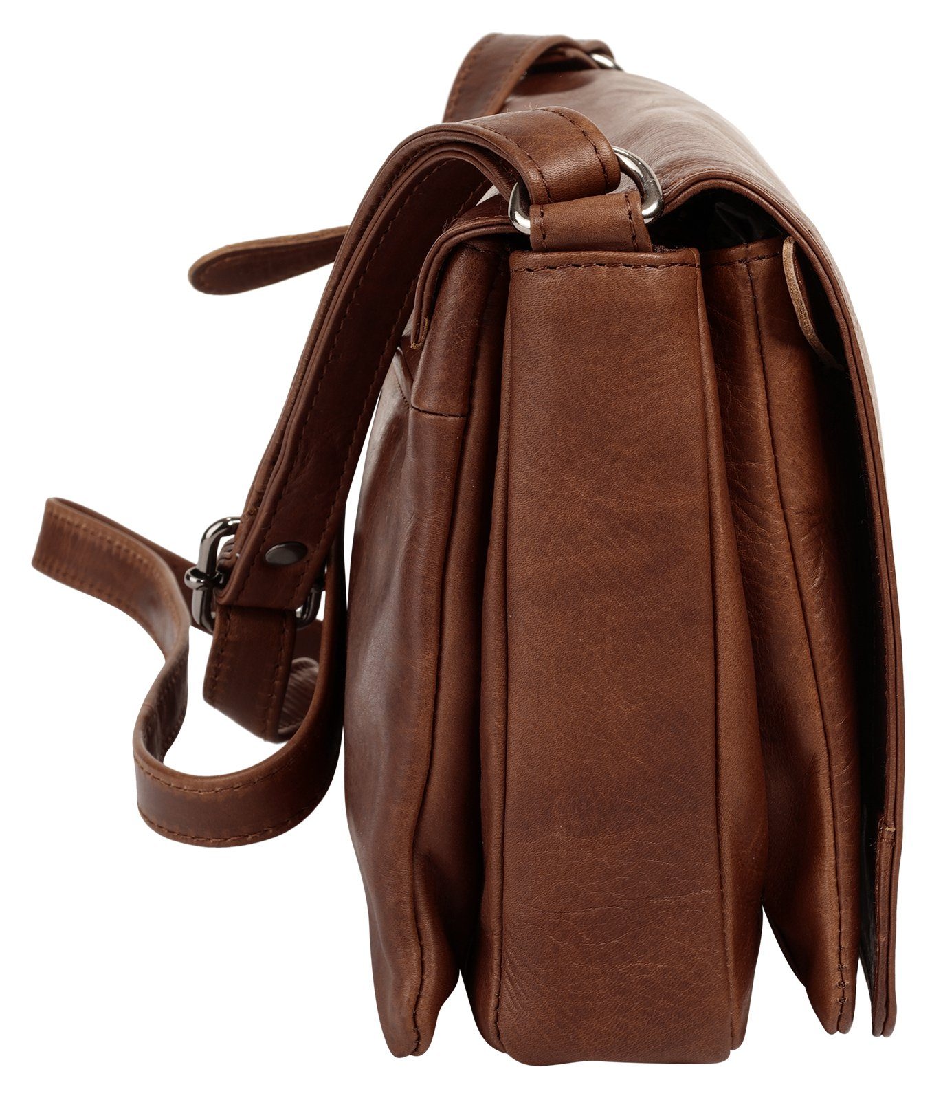Cluty Schoudertas echt leder