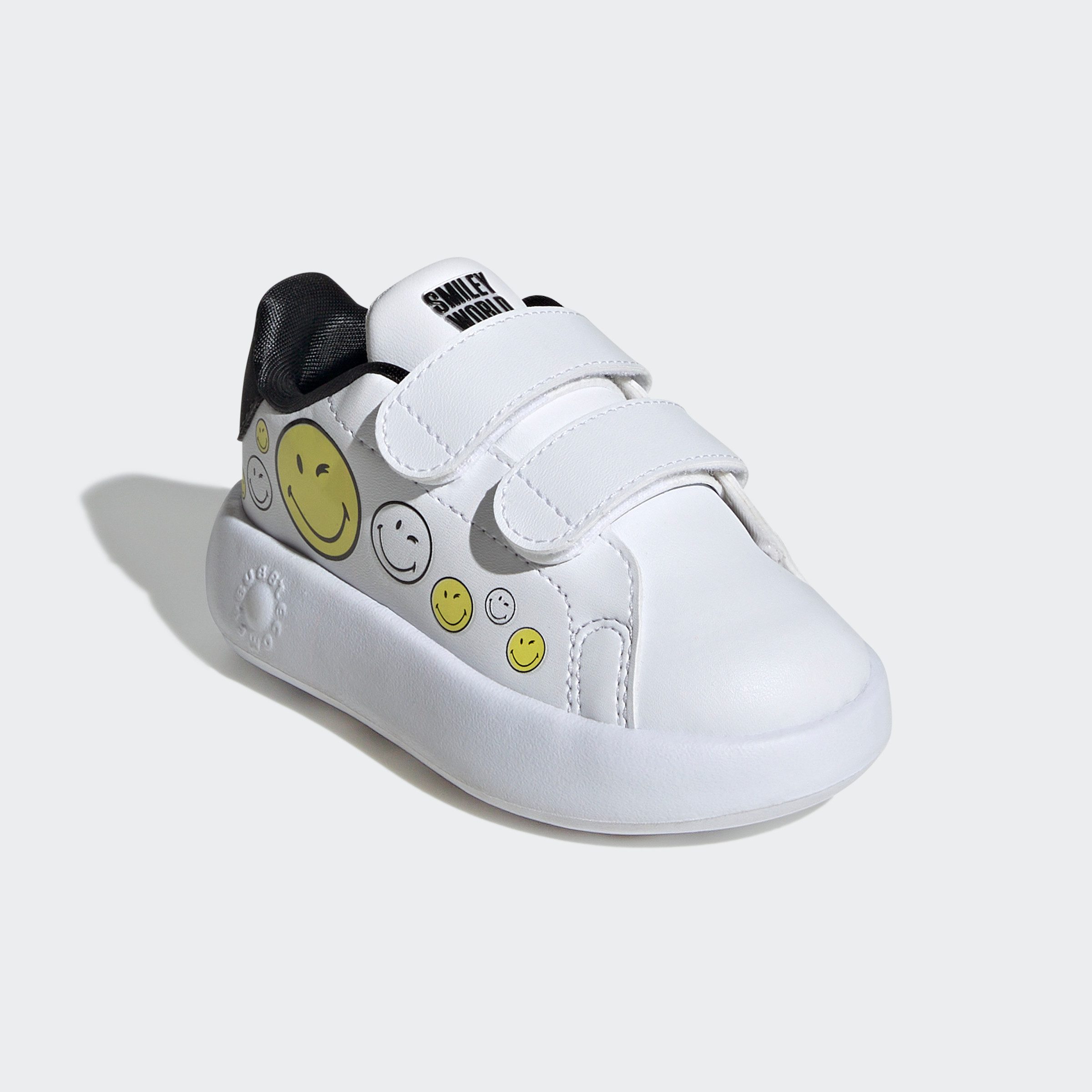 adidas Sportswear Klittenbandschoenen ADIDAS SMILEY ADVANTAGE KIDS Ontwerp geïnspireerd door de adidas...