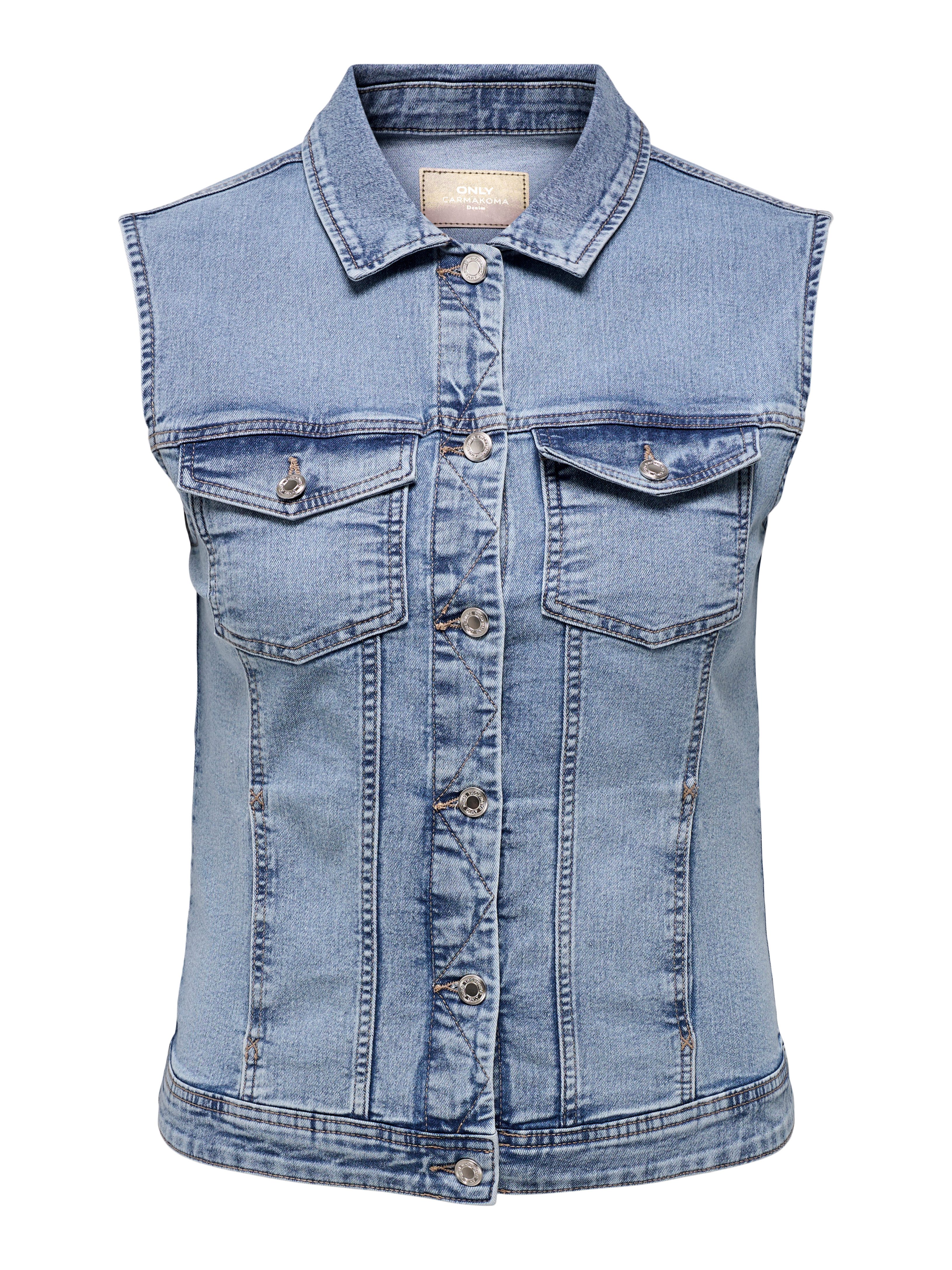 ONLY CARMAKOMA Jeansgilet CARWESPA WEST DNM PIM619 NOOS