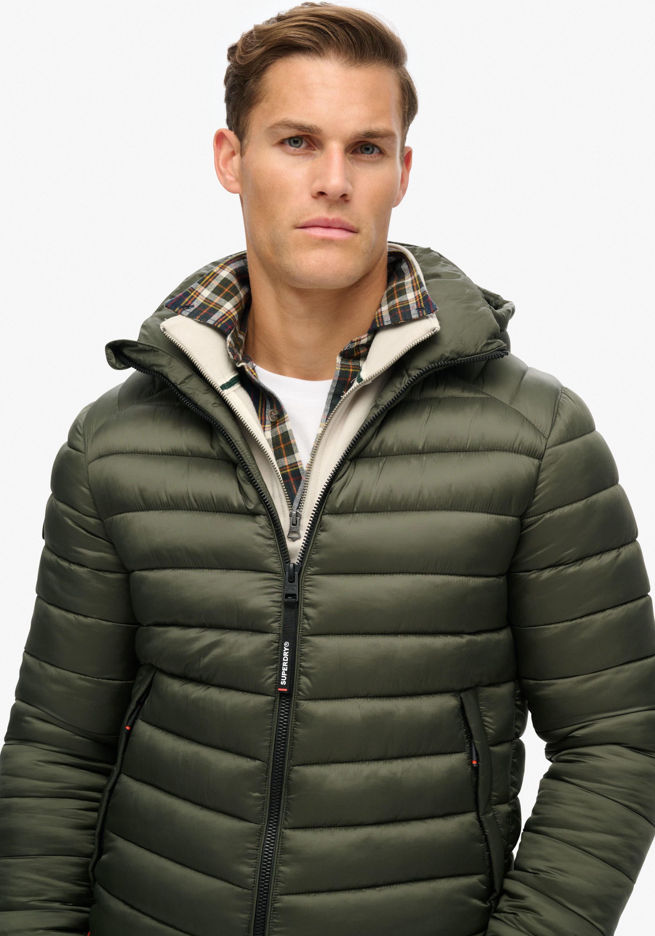 Superdry Gewatteerde jas HOODED FUJI SPORT PADDED JKT