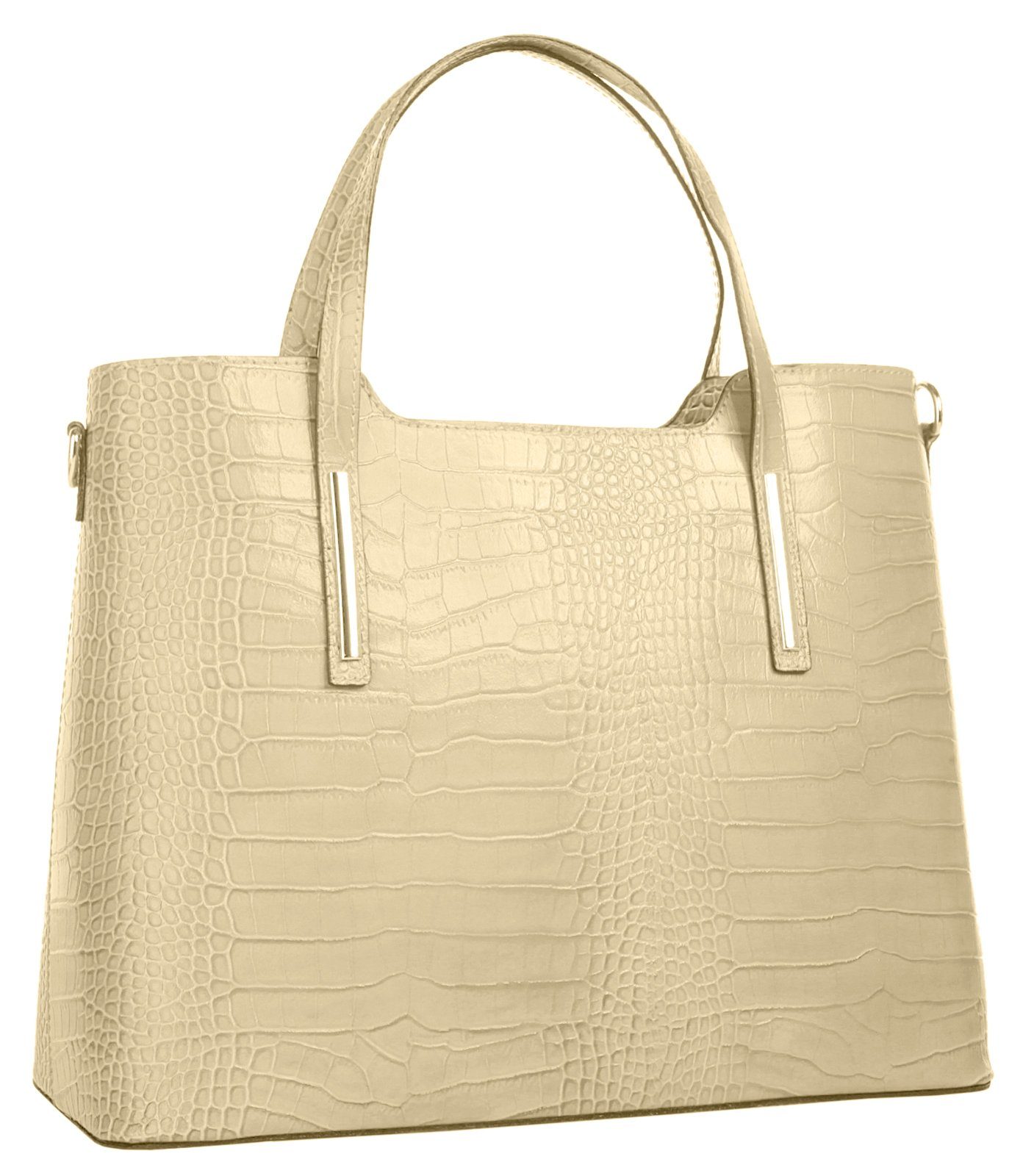 Cluty Tas echt leer, made in italy