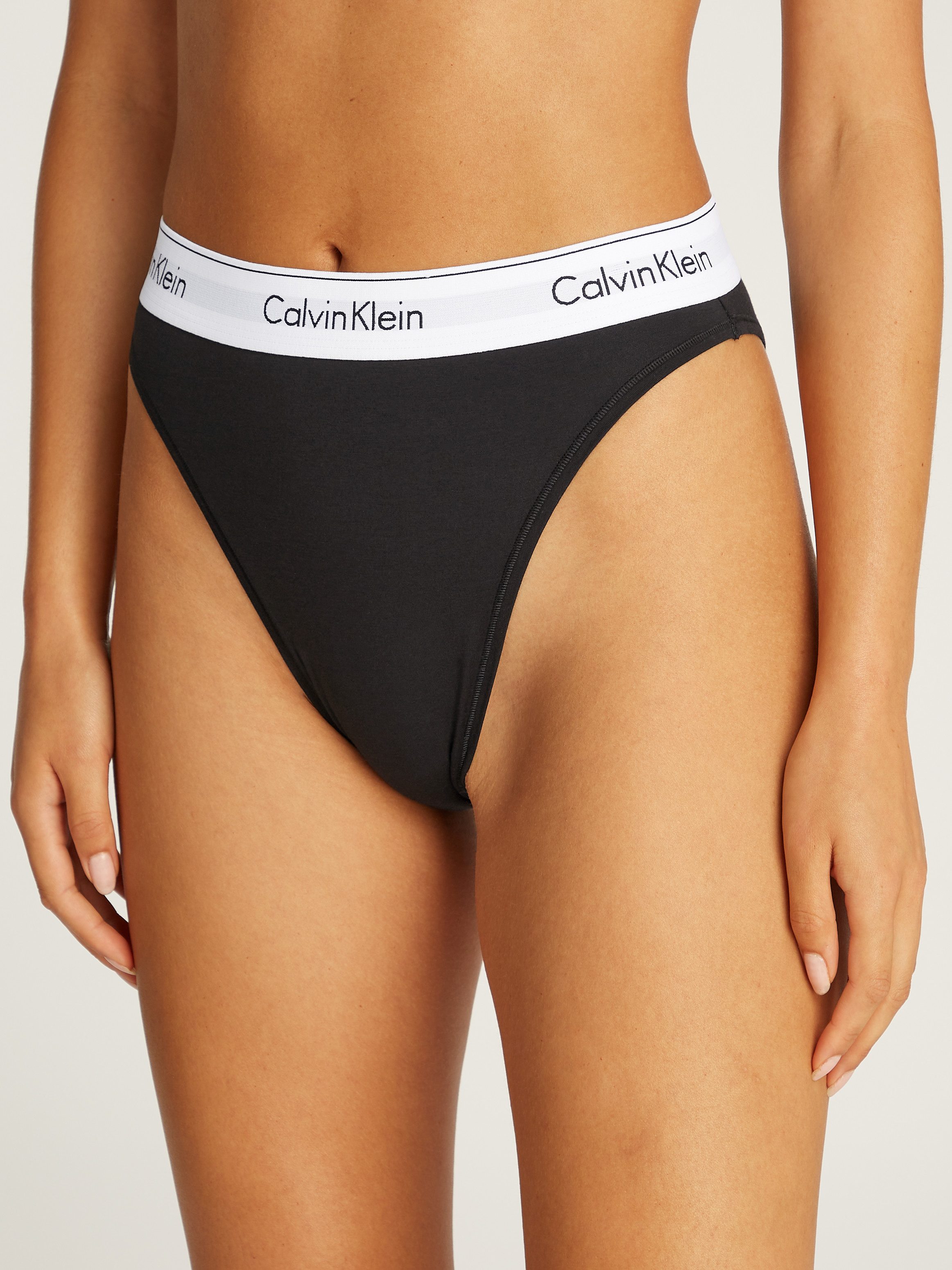 Calvin Klein Slip HIGH LEG TANGA met hoge beenlijn