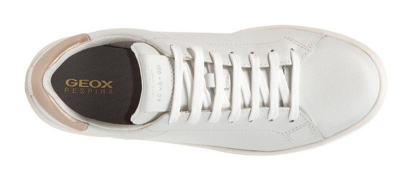 Geox Sneakers D SPHERICA ECUB-1 A met profielzool, vrijetijdsschoen, lage schoen, veterschoen