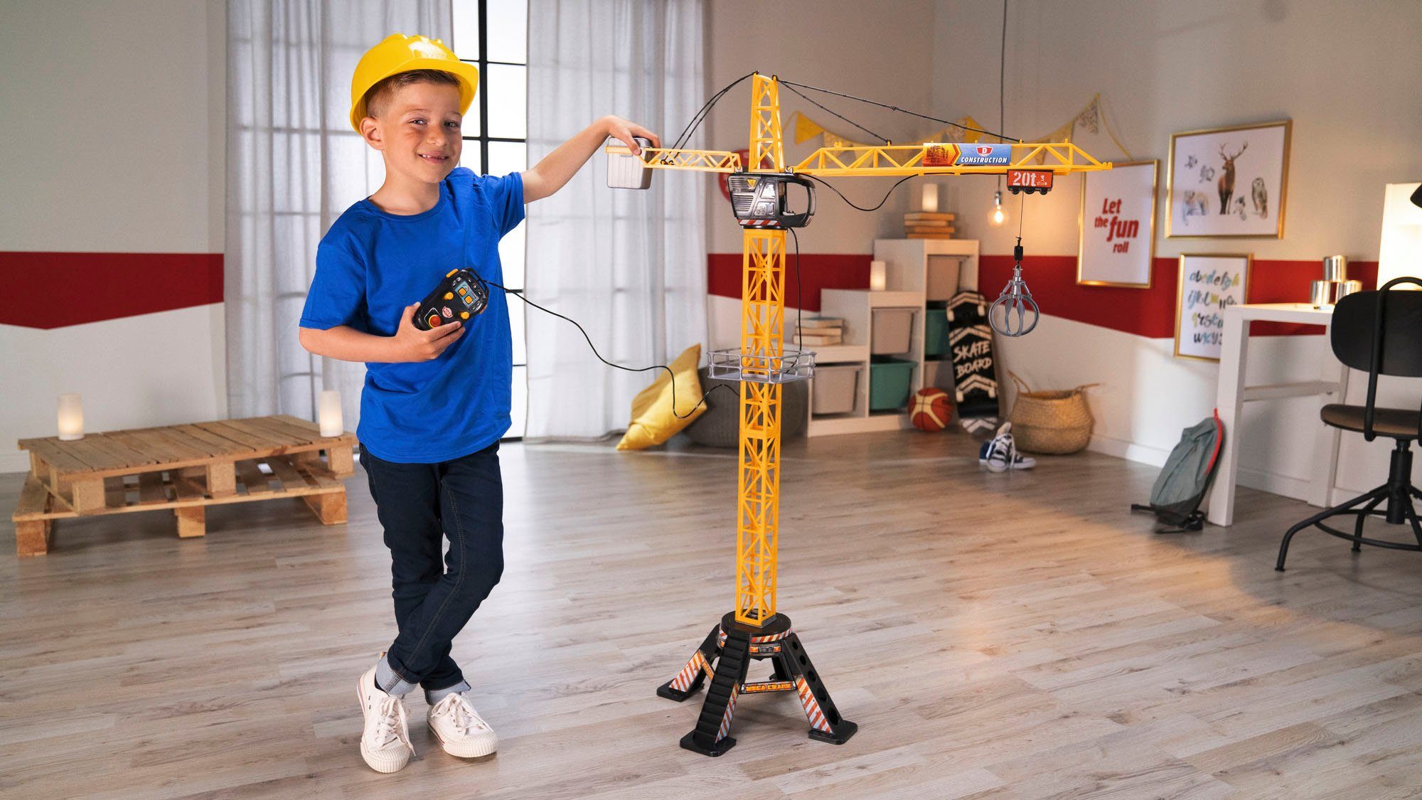 Dickie Toys Speelgoed-kraan Mega Crane