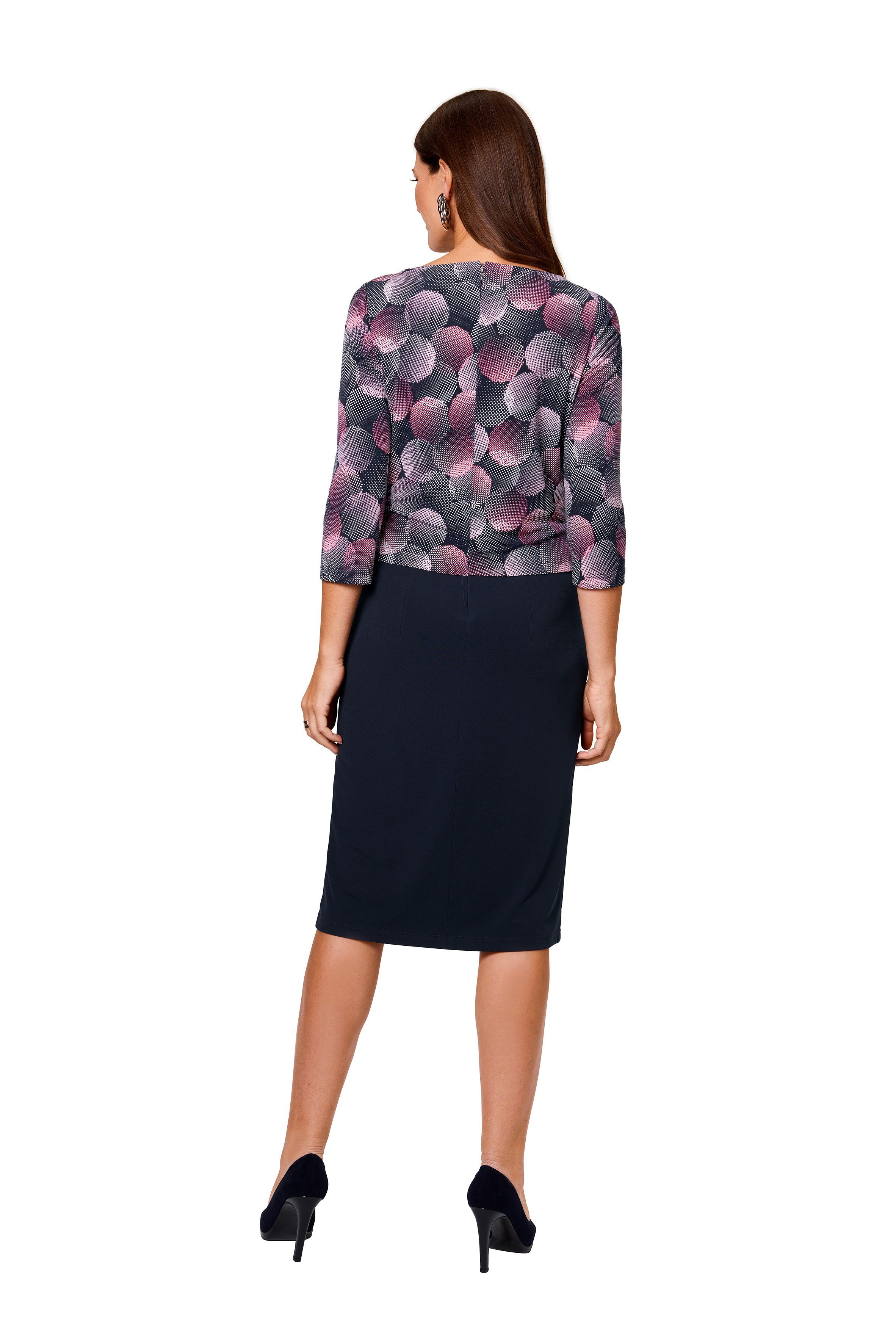 HERMANN LANGE Collection 2-in-1-jurk met bovenkant met patroon