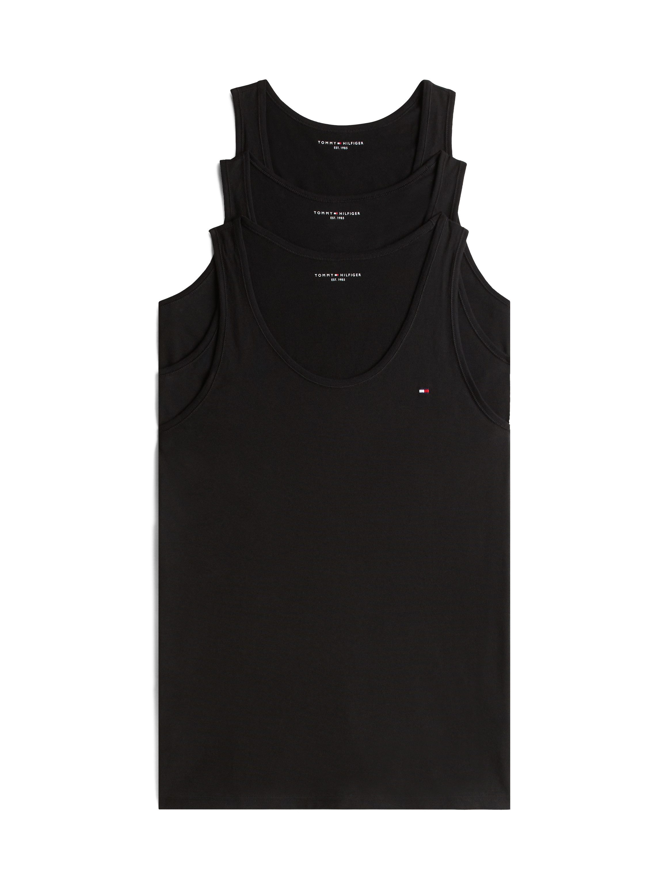 Tommy Hilfiger Underwear Tanktop 3P TANK TOP met logoborduursel (3-delig, Set van 3)