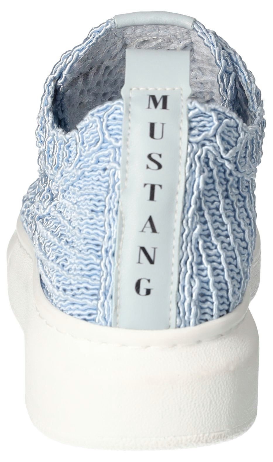 Mustang Shoes Sneakers , plateausneaker, veterschoen met sleehak