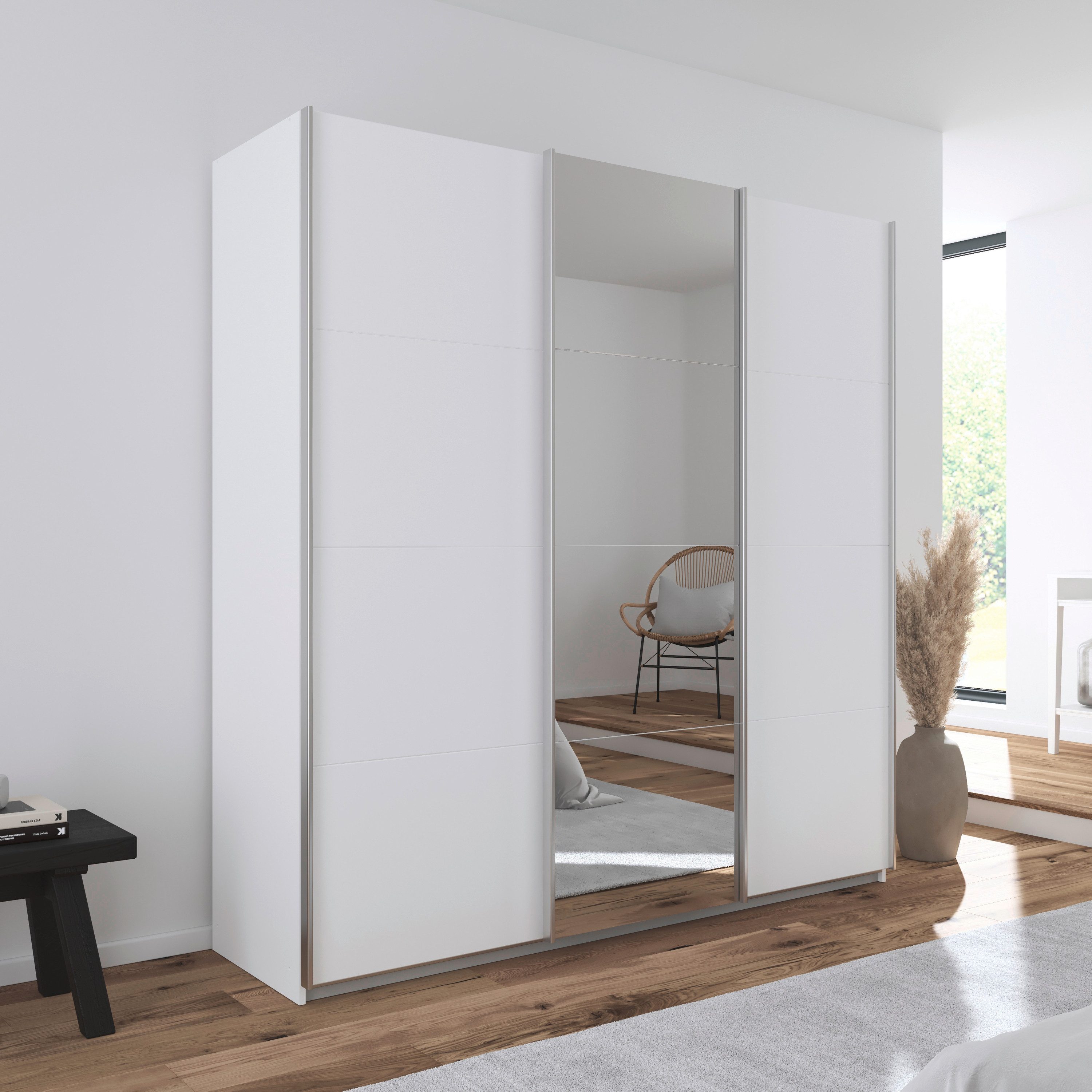 rauch Schuifdeurkast Kledingkast kast OTTO´S CHOICE garderobe AGORDO Top interieur, in 4 breedtes en 2 hoogtes MADE IN GERMANY