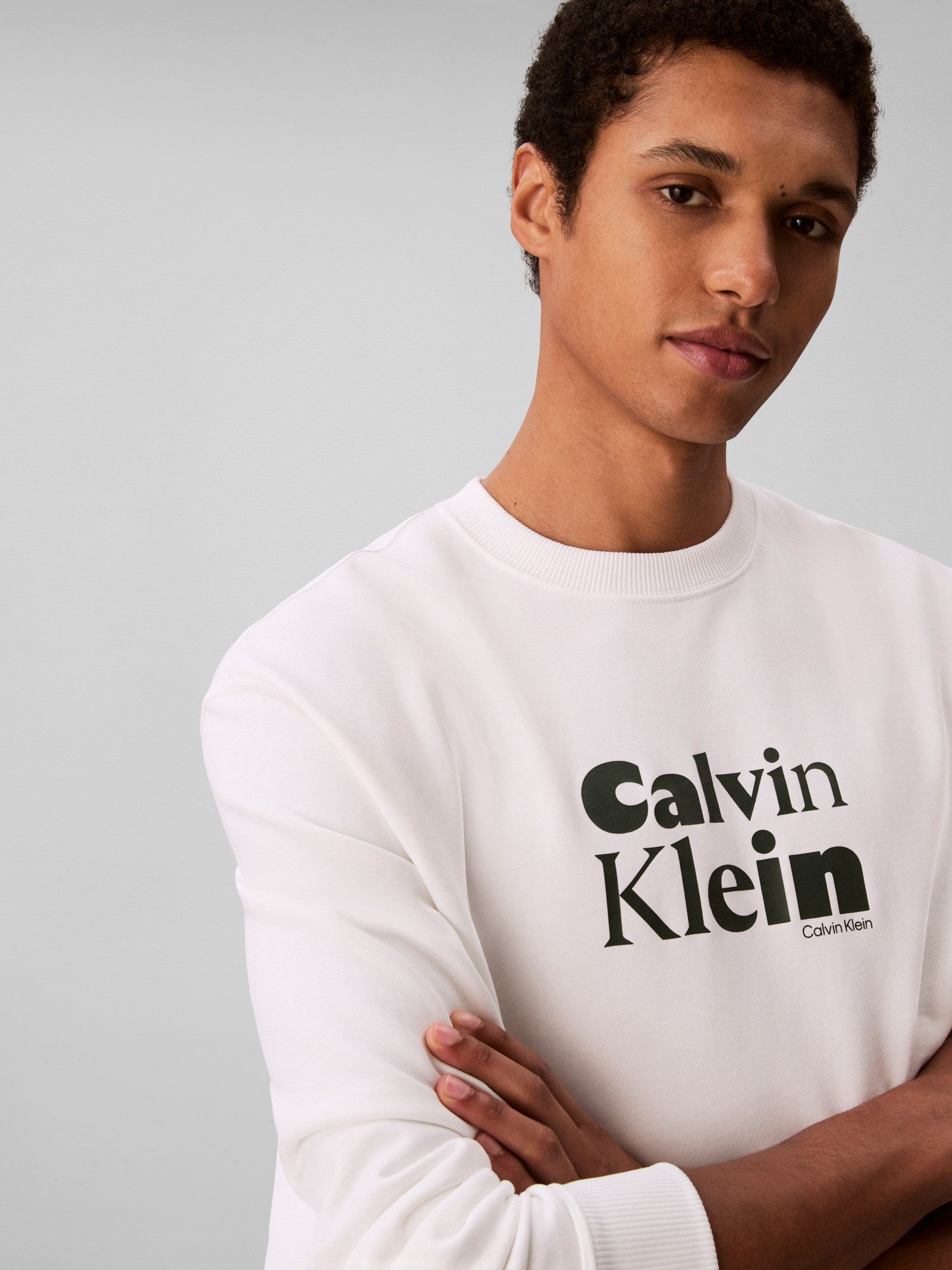 Calvin Klein Sweatshirt LS EU 350TERRY CALVIN BOLD GRAPH