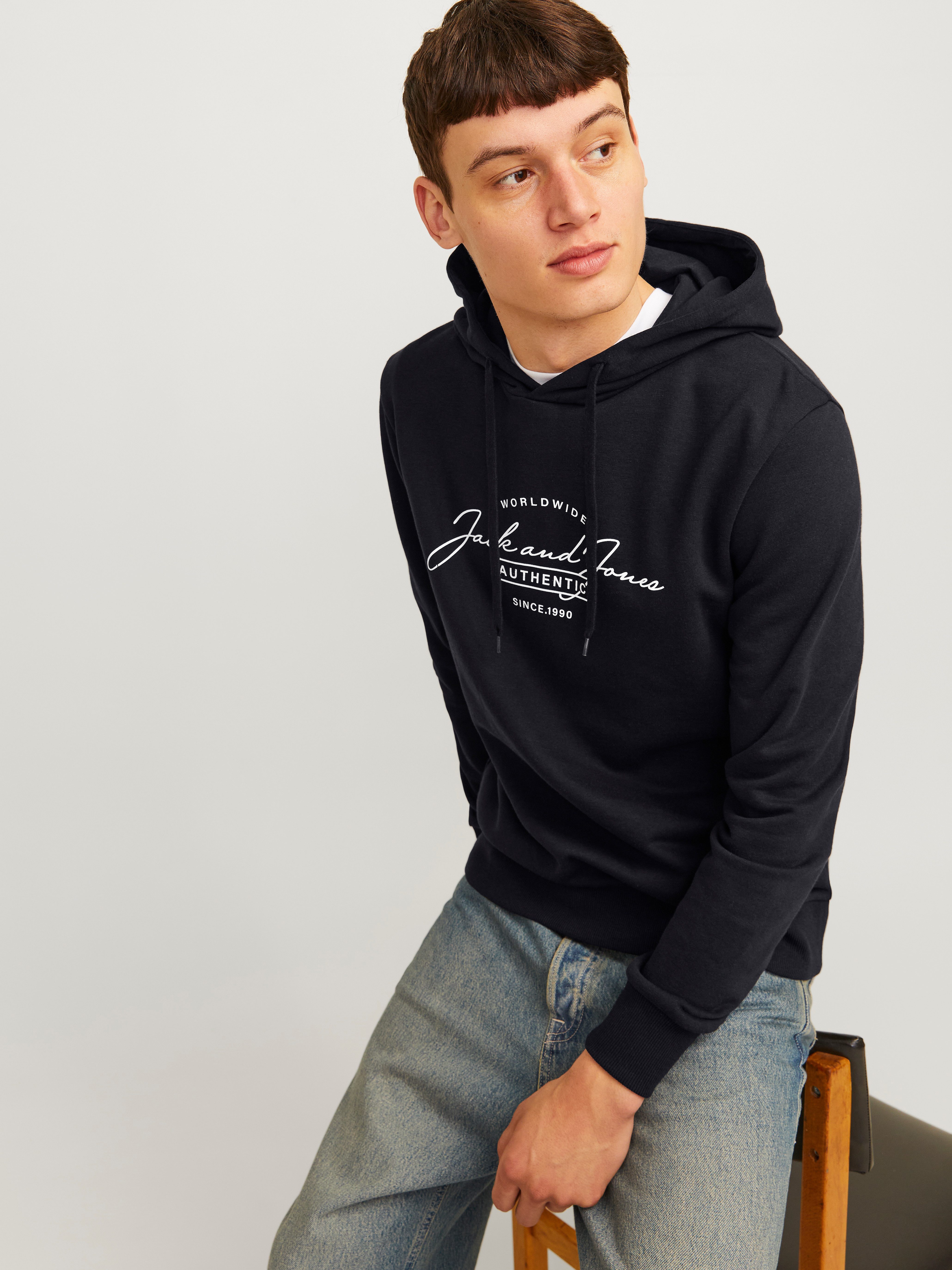 Jack & Jones Hoodie JJFERRIS SWEAT HOOD