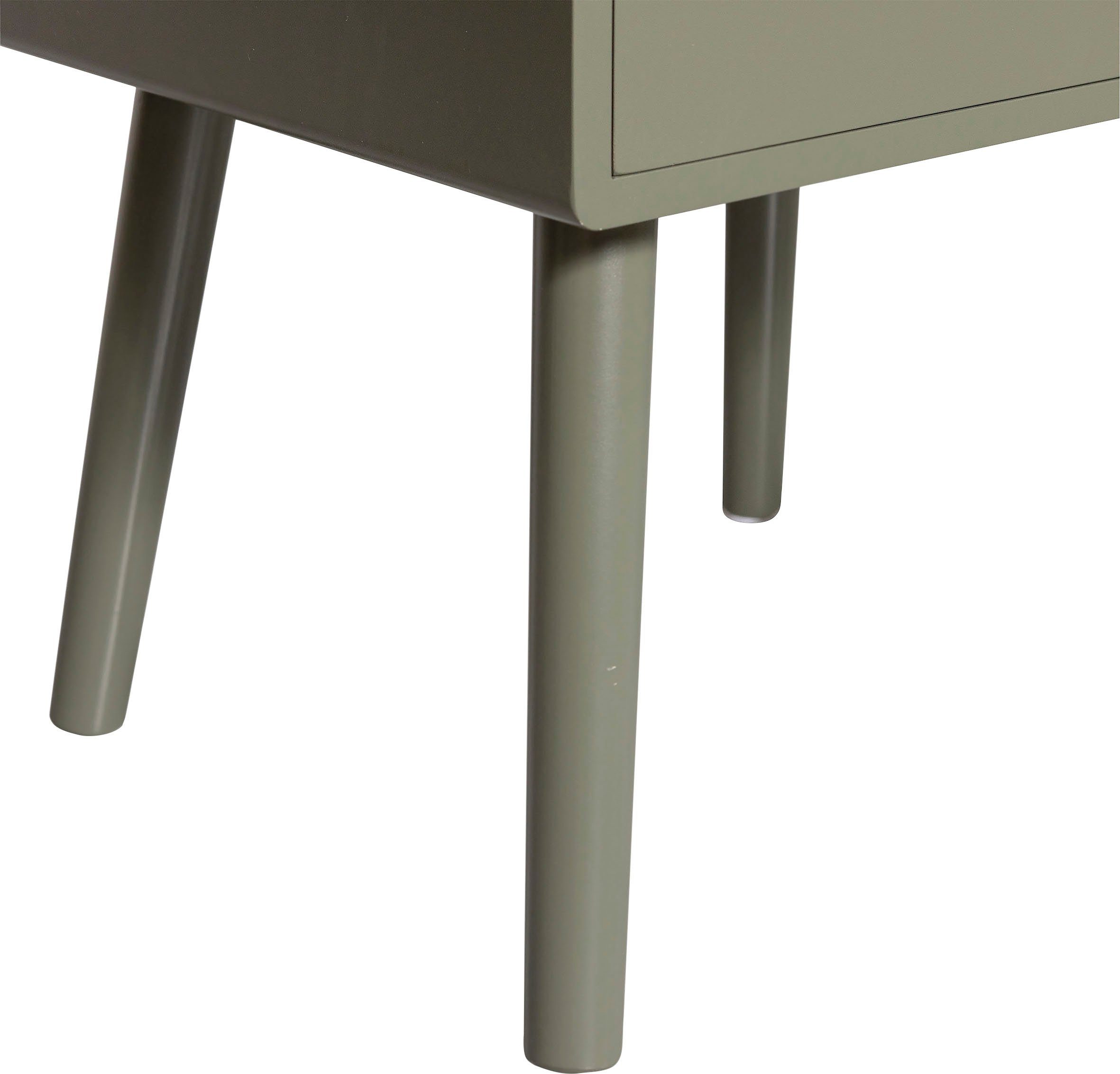 WOOOD Nachtkastje Vienna inclusief eenvoudige wandbevestiging, h 53 cm x b 36 cm
