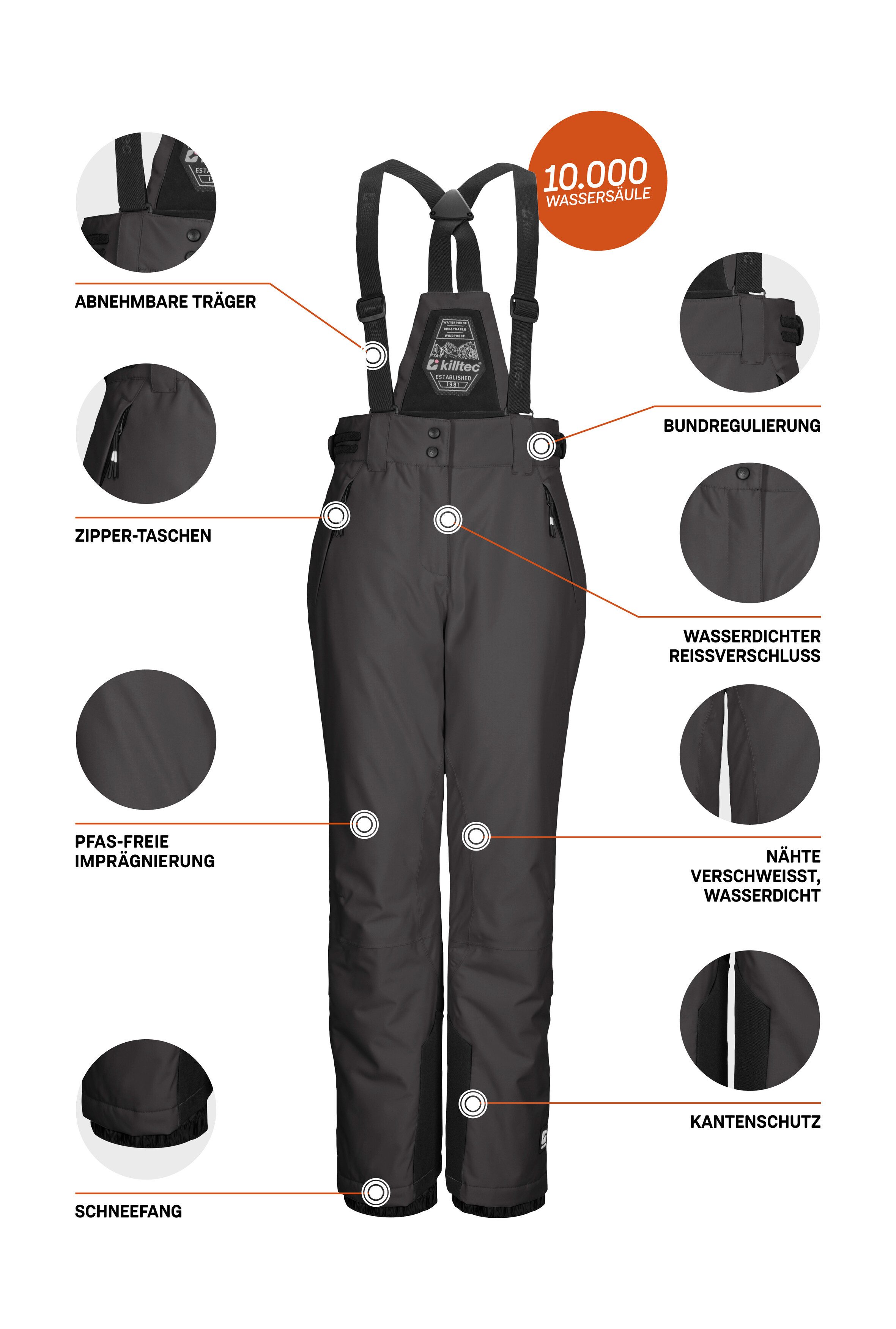 Killtec Skibroek KSW 213 GRLS SKI PNTS