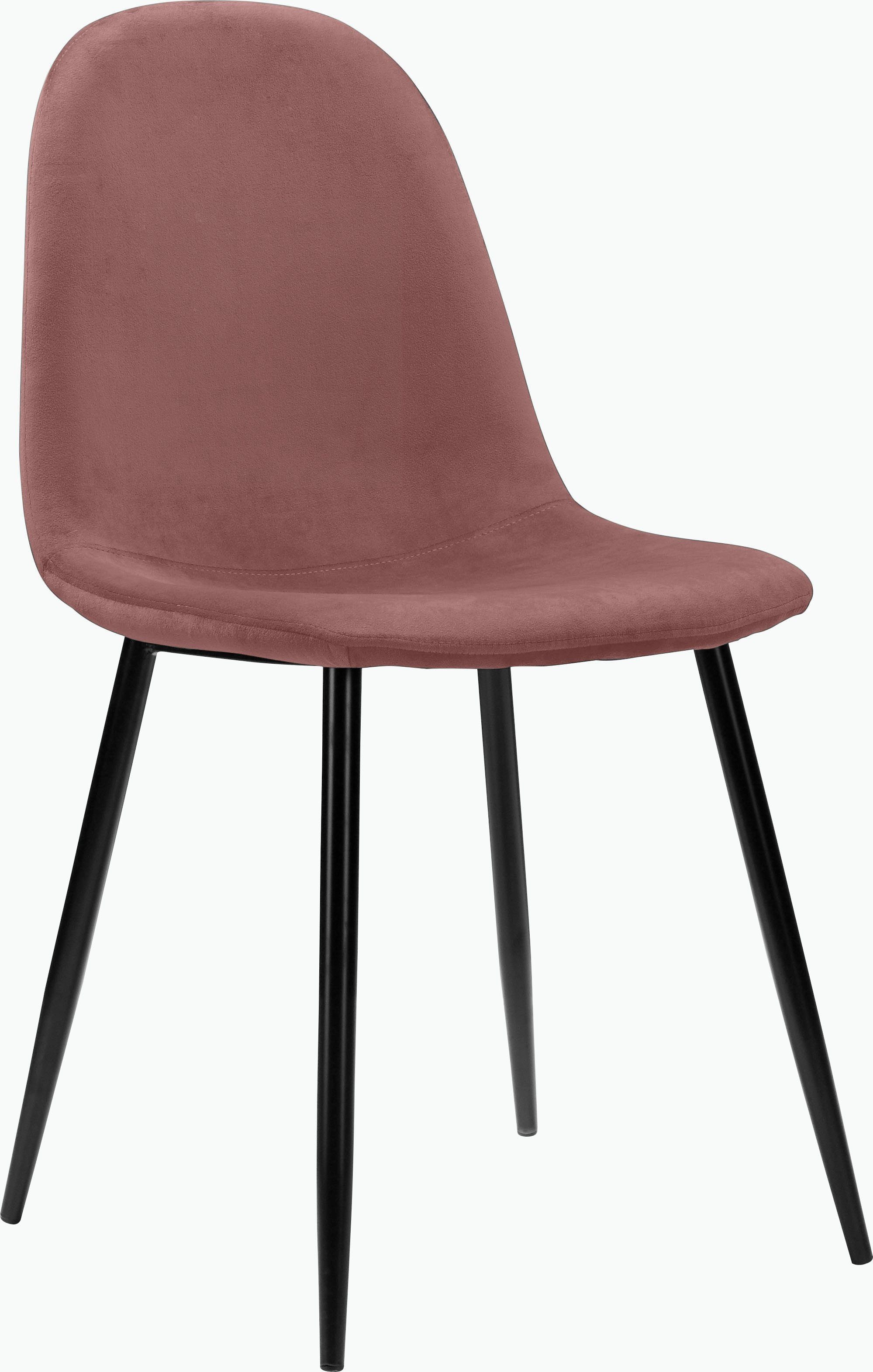 Leonique Eethoek Eadwine, TOPSELLER! Zitgroep eettafel plus 4 eetkamerstoelen (set, 5-delig)