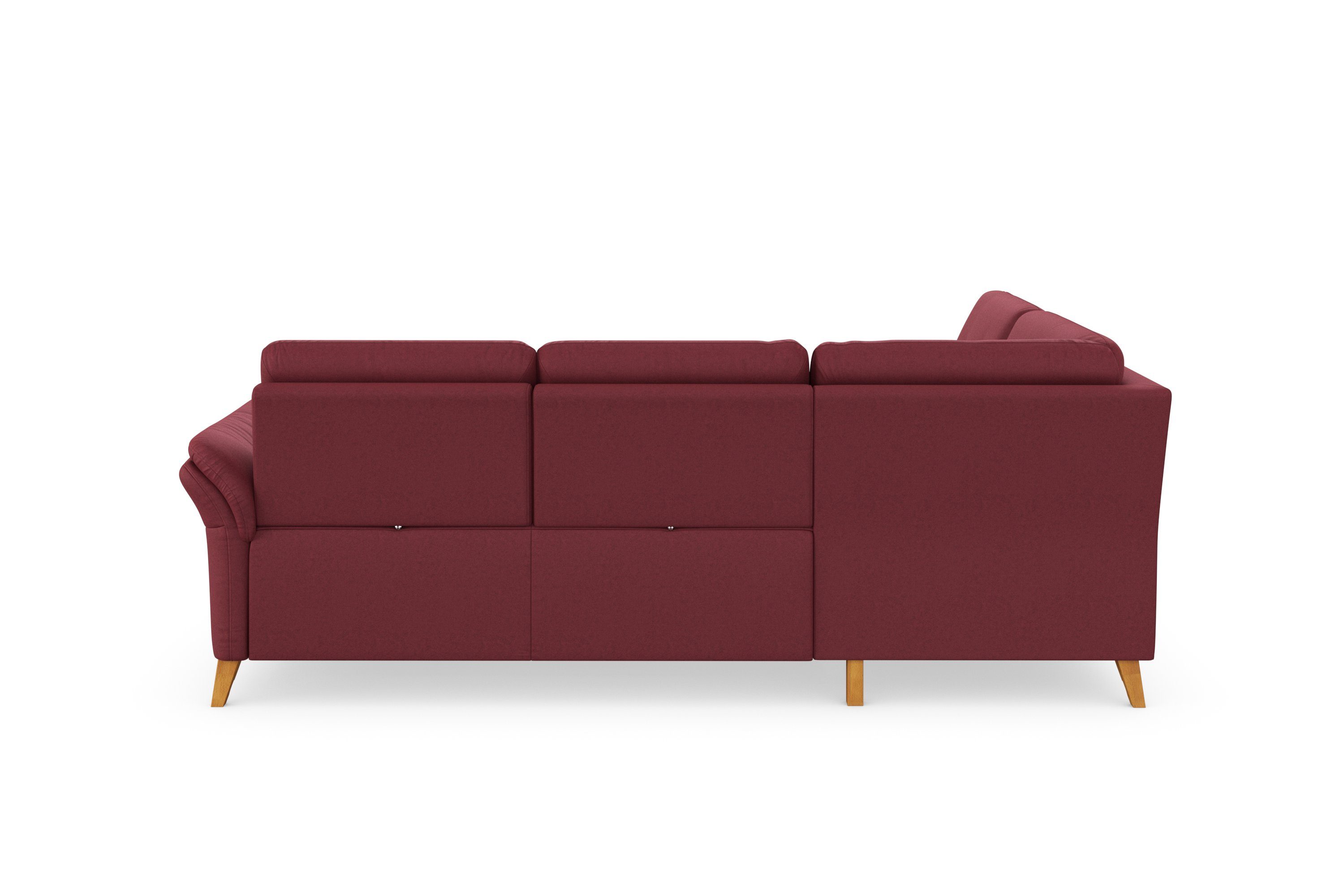 sit&more Hoekbank Göteborg inclusief zitdiepteverstelling, optioneel met bedfunctie & bedlade