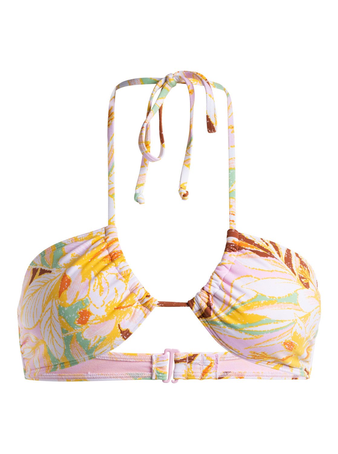 Roxy Triangel-bikinitop Printed Beach Classics dames triangelbikini's maat L groen