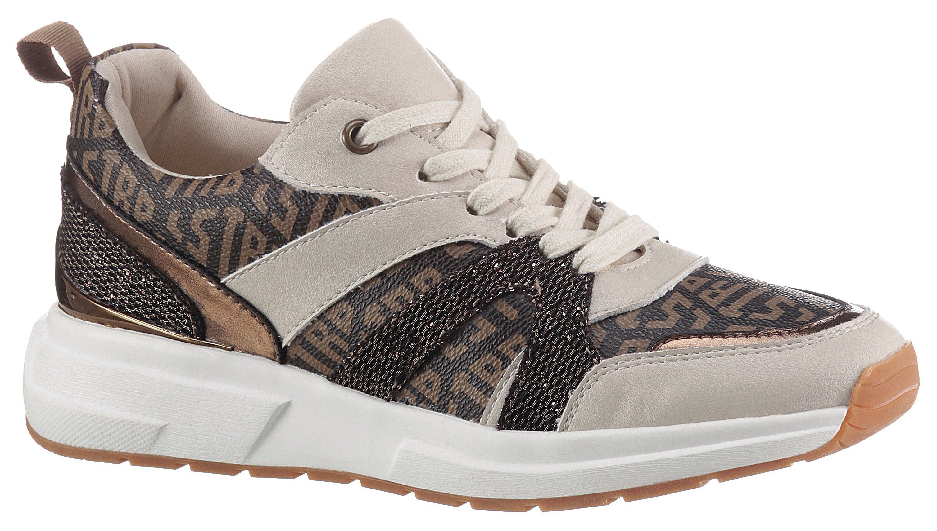 La Strada Sneakers Beige Gold for Women