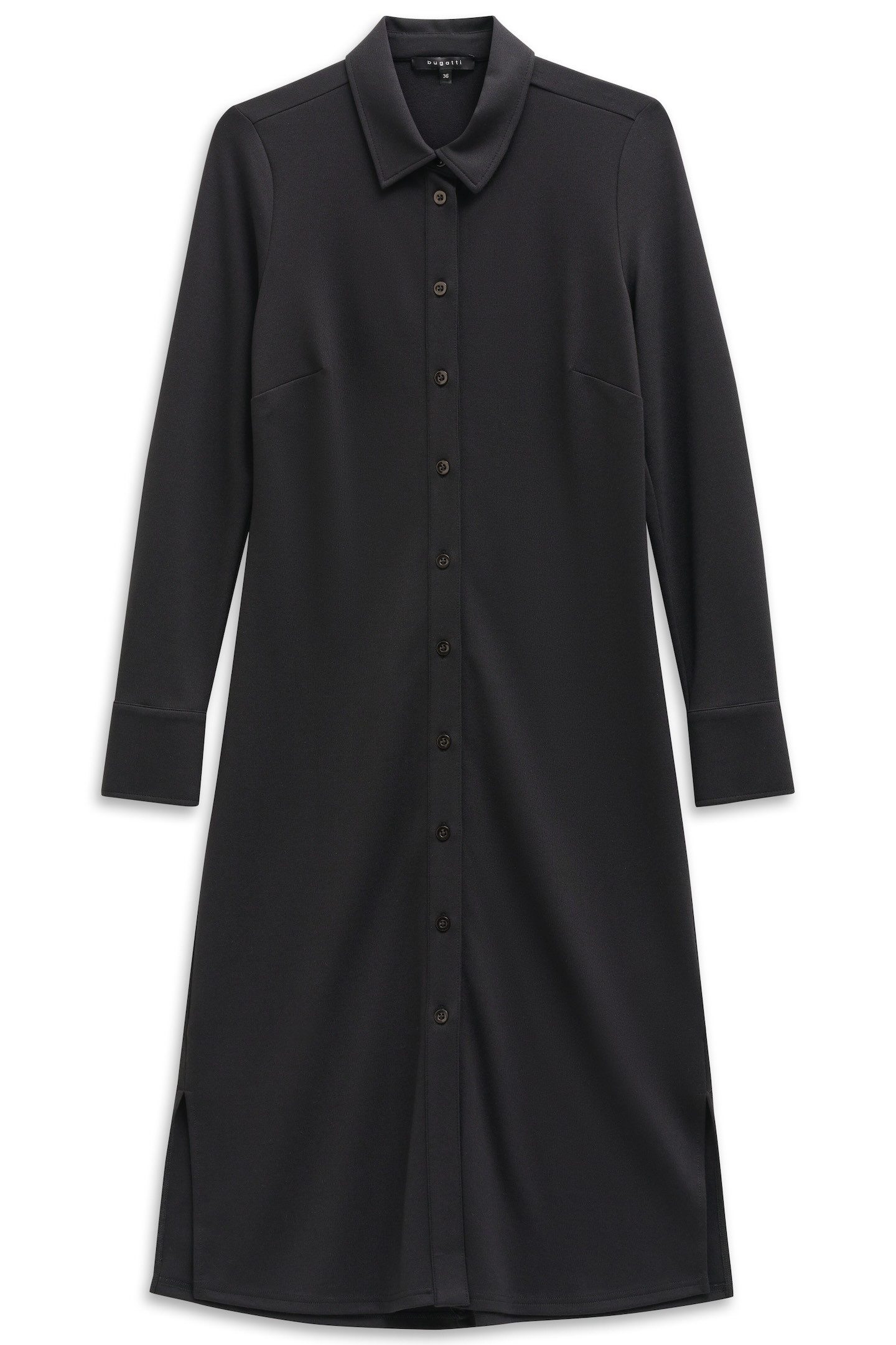 Bugatti Blousejurk Jersey met knoopsluiting en hemdkraag