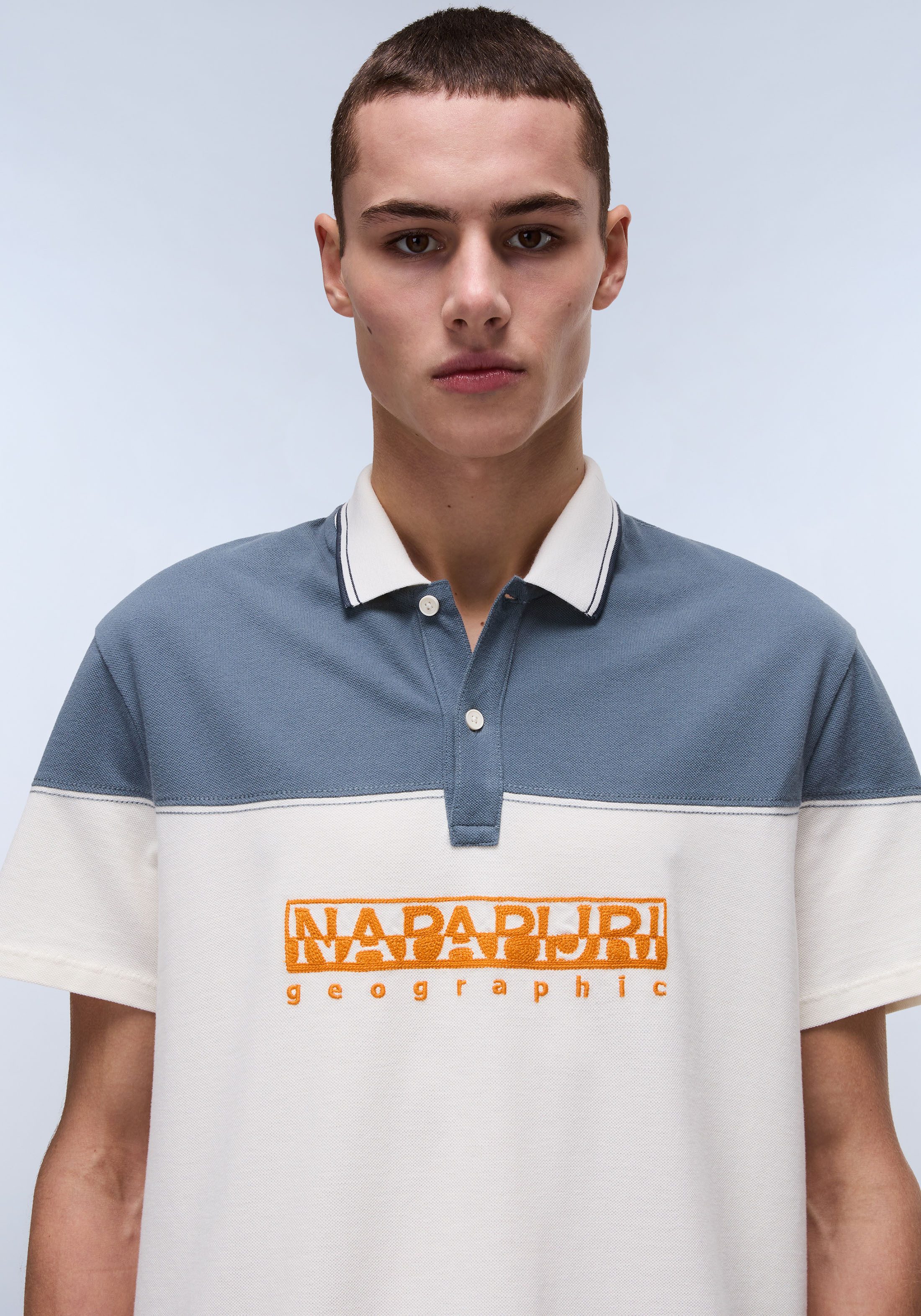 Napapijri Poloshirt E-SATURNIA SS Met een ronde hals