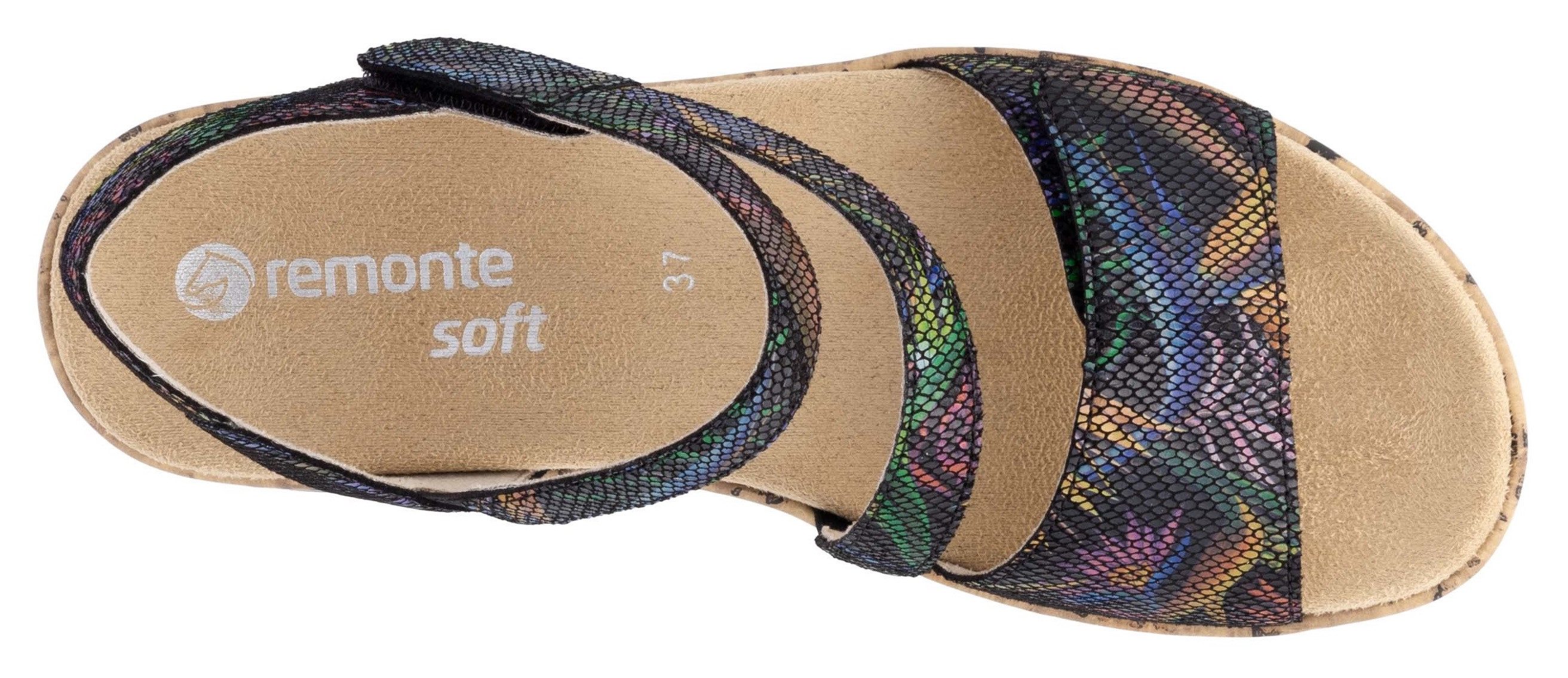 Remonte Sleehaksandaaltjes , zomer schoen, klittenbandschoen, riemchensandaal met zachte binnenzool