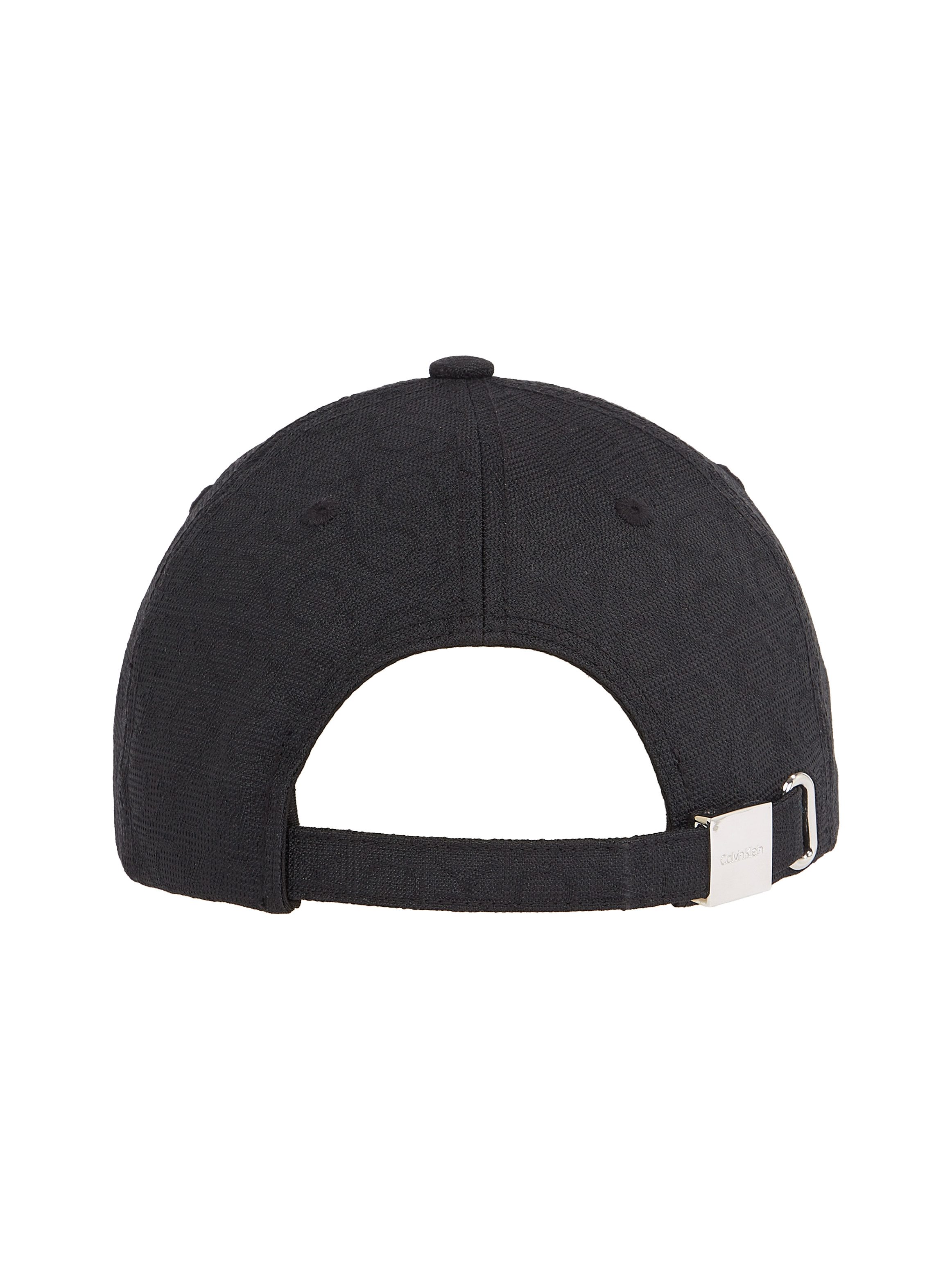 Calvin Klein Baseball pet MONOGRAM JACQUARD CAP Alloverpatroon klemsluiting