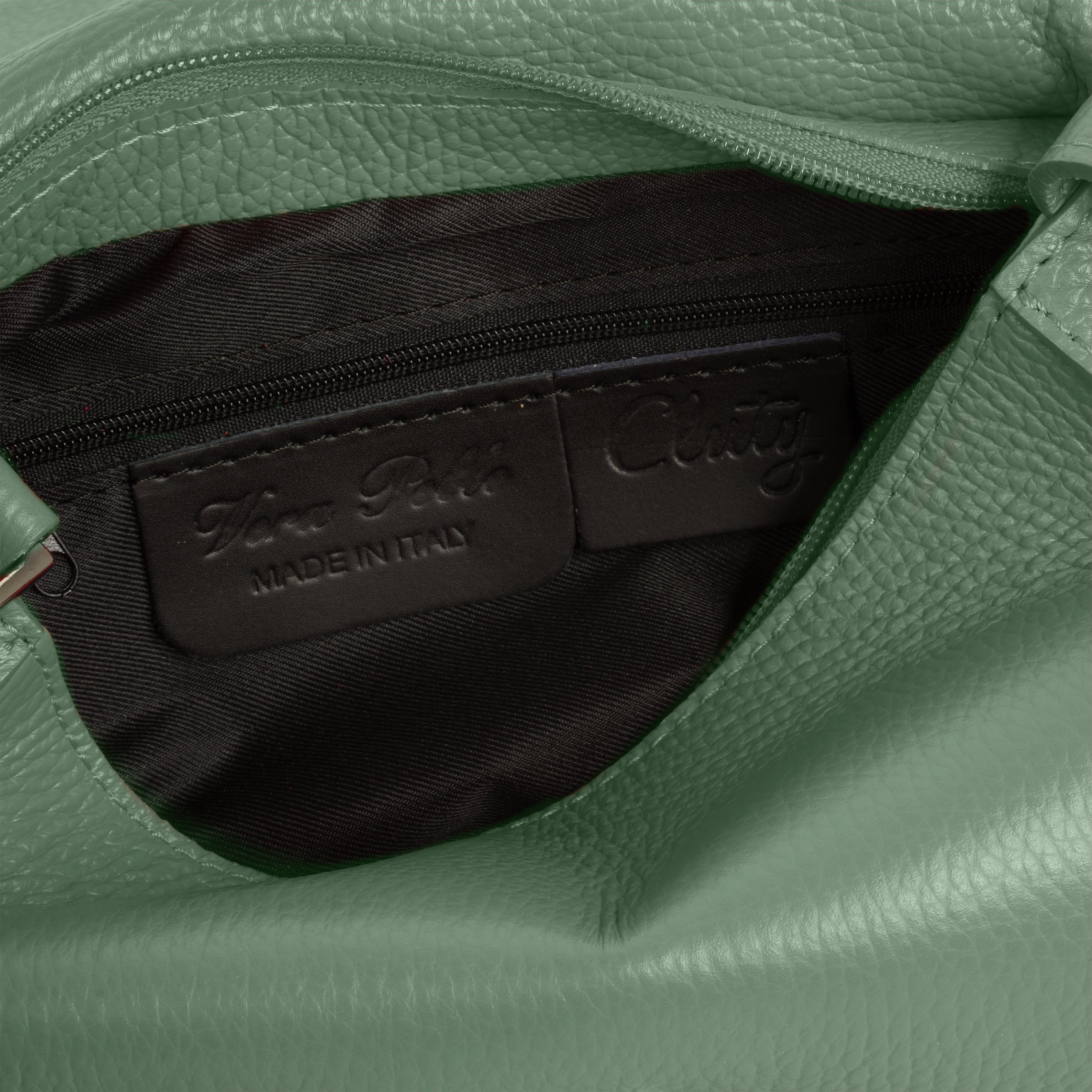 Cluty Tas echt leer, made in italy