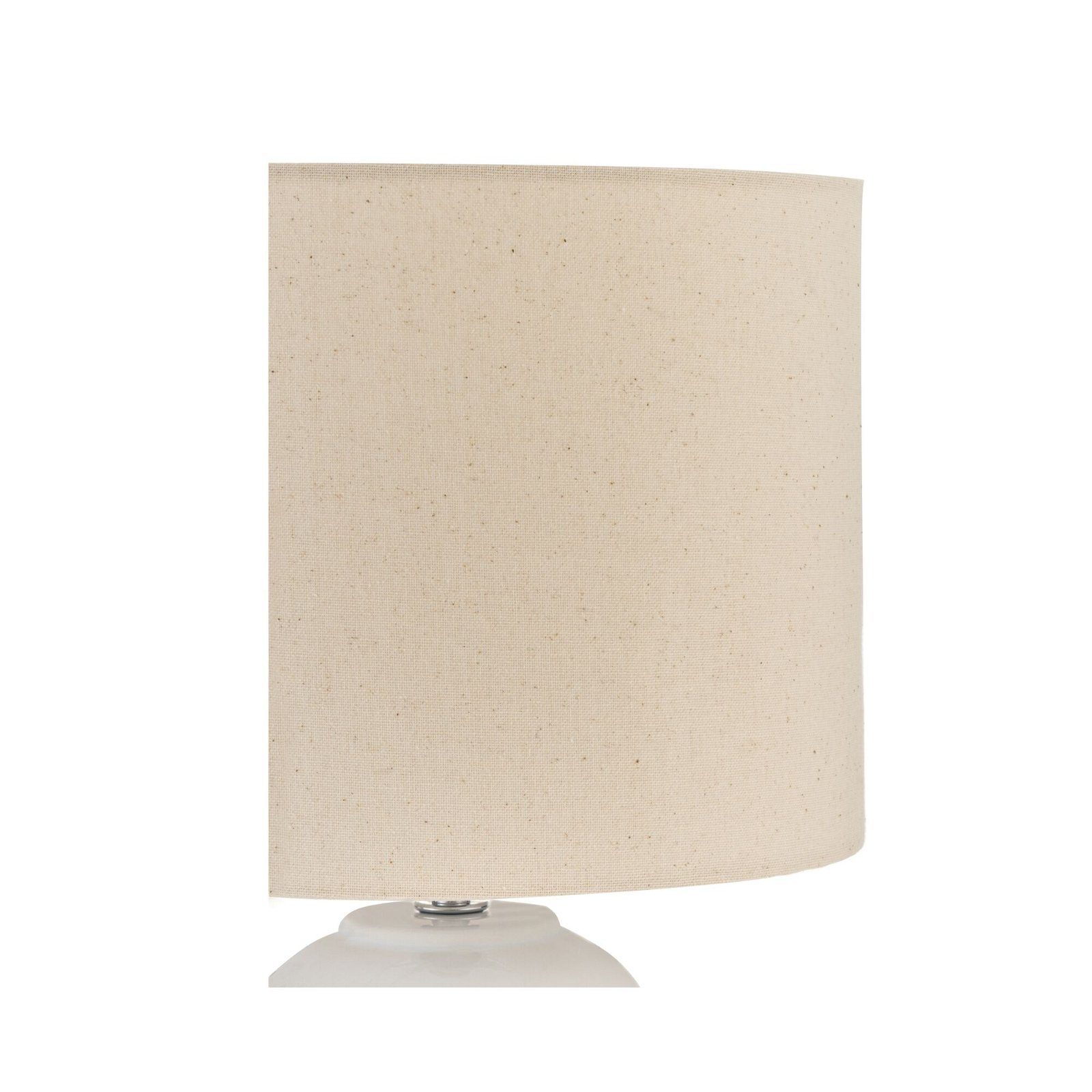 Pauleen Tafellamp Glowing Soul max20W wit/beige 230V stof/keramiek