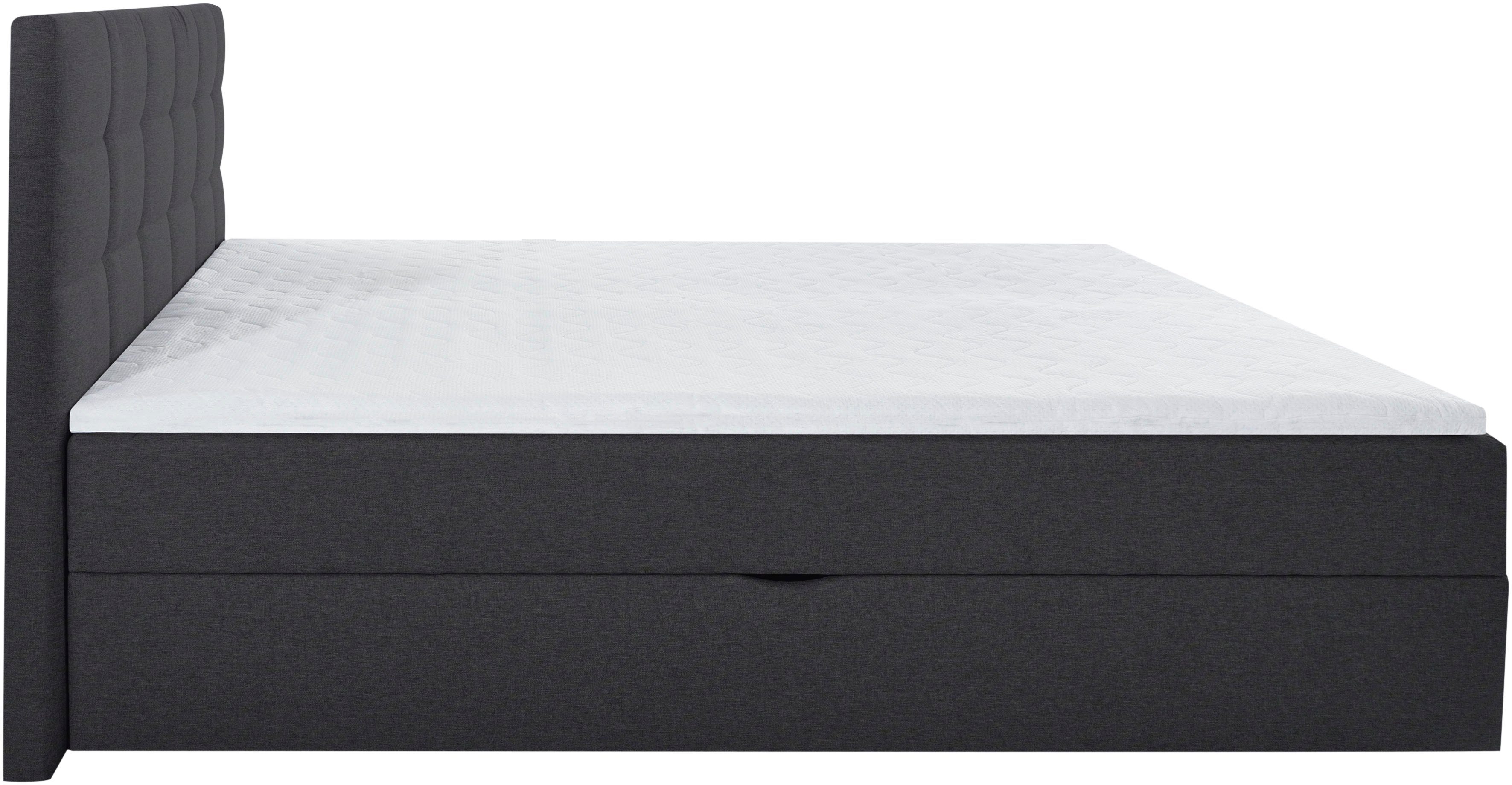 INOSIGN Boxspring OVALO optioneel met bedbox, verkrijgbaar in h2, h3 & h4