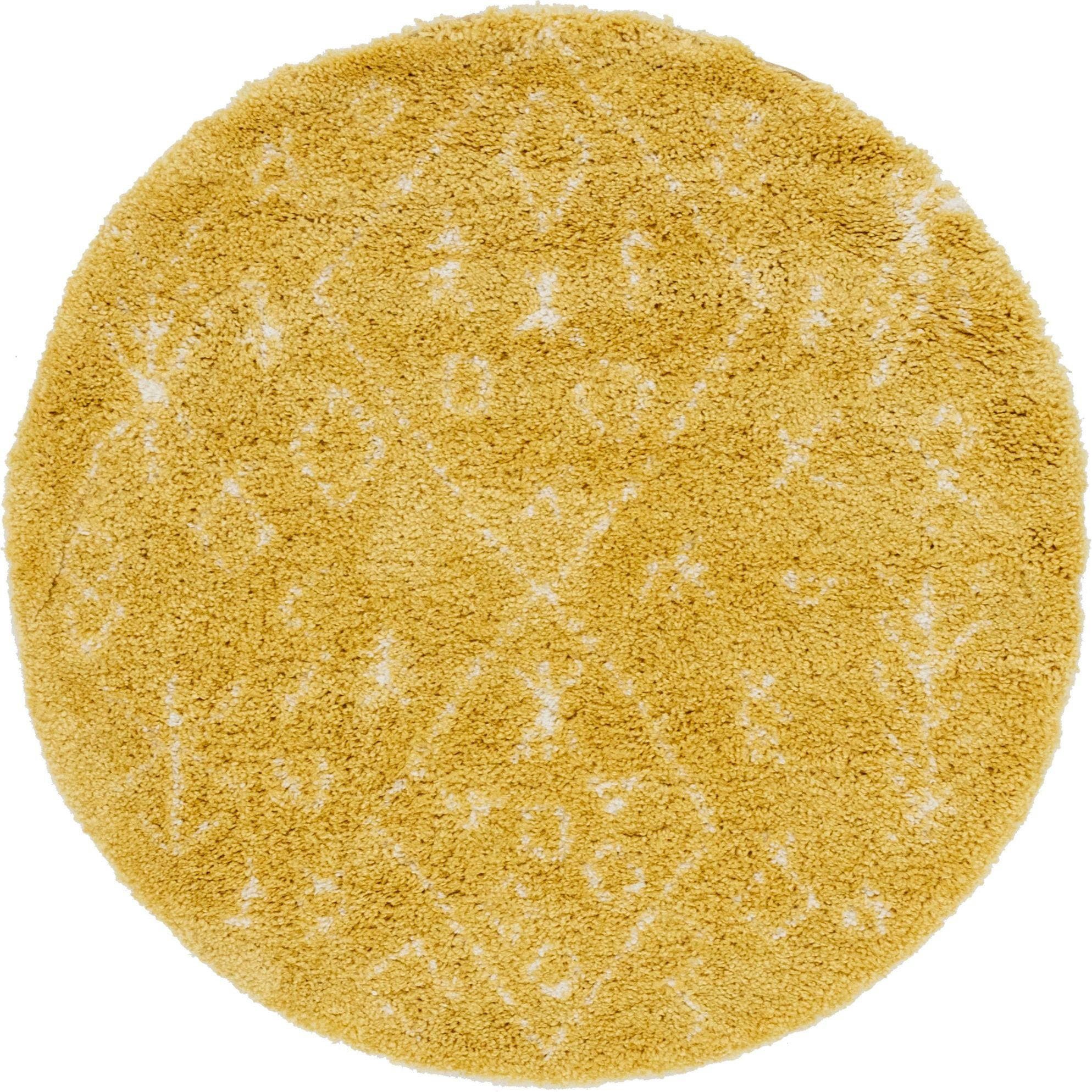 Myflair Möbel & Accessoires Hoogpolig vloerkleed Temara shag voorraadopruiming geweven, scandi design, ideaal in de woonkamer & slaapkamer