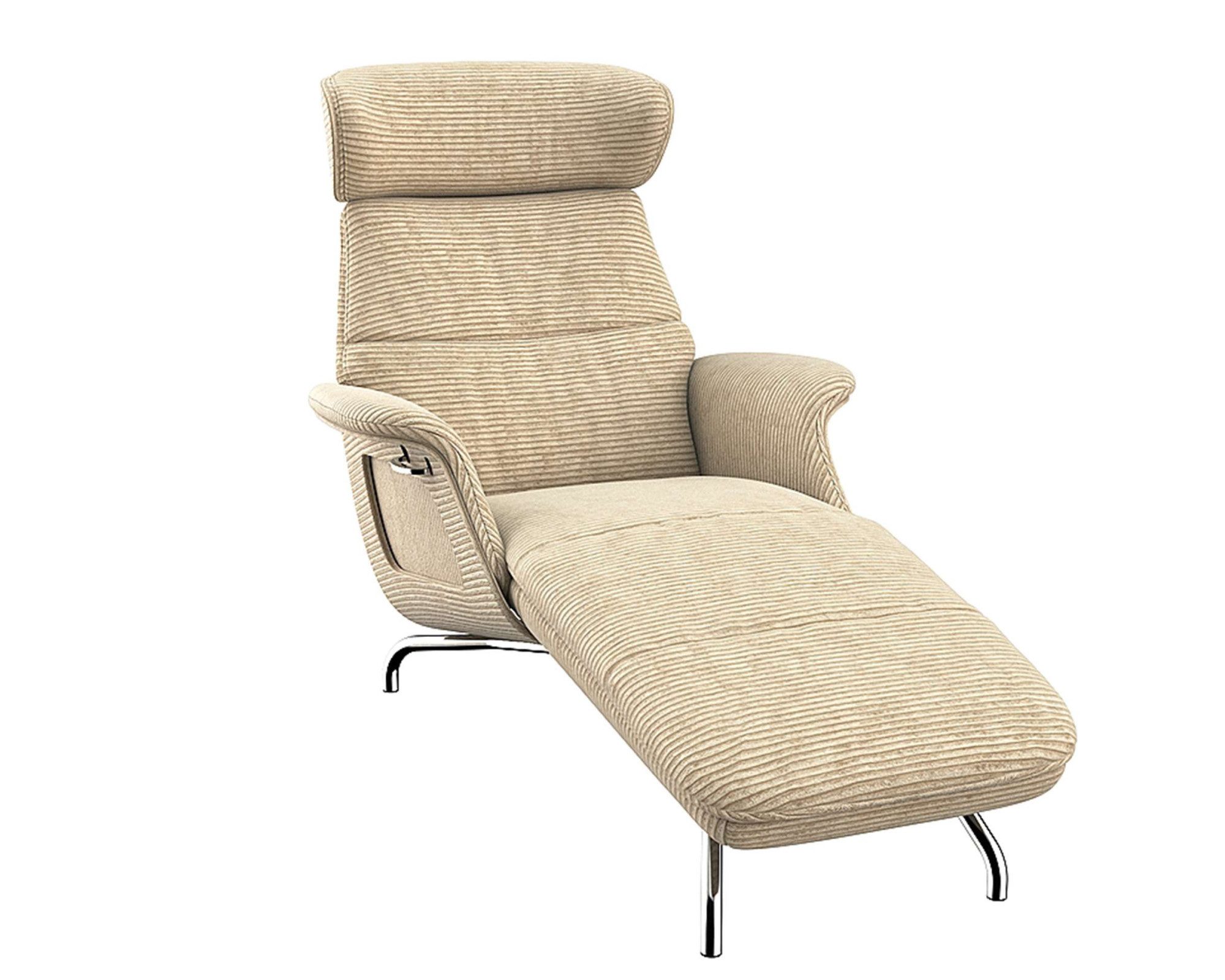 FLEXLUX Loungestoel Clement Chaislongue, Relaxstuhl, Liegesessel,