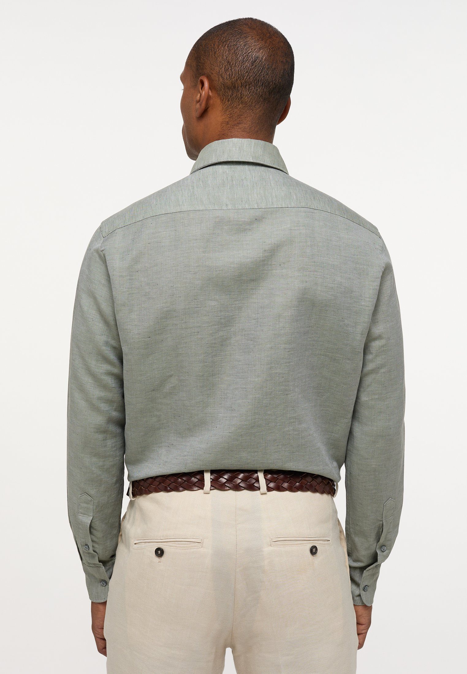 Eterna Overhemd met lange mouwen MODERN FIT EASY IRON (gemakkelijk te strijken)