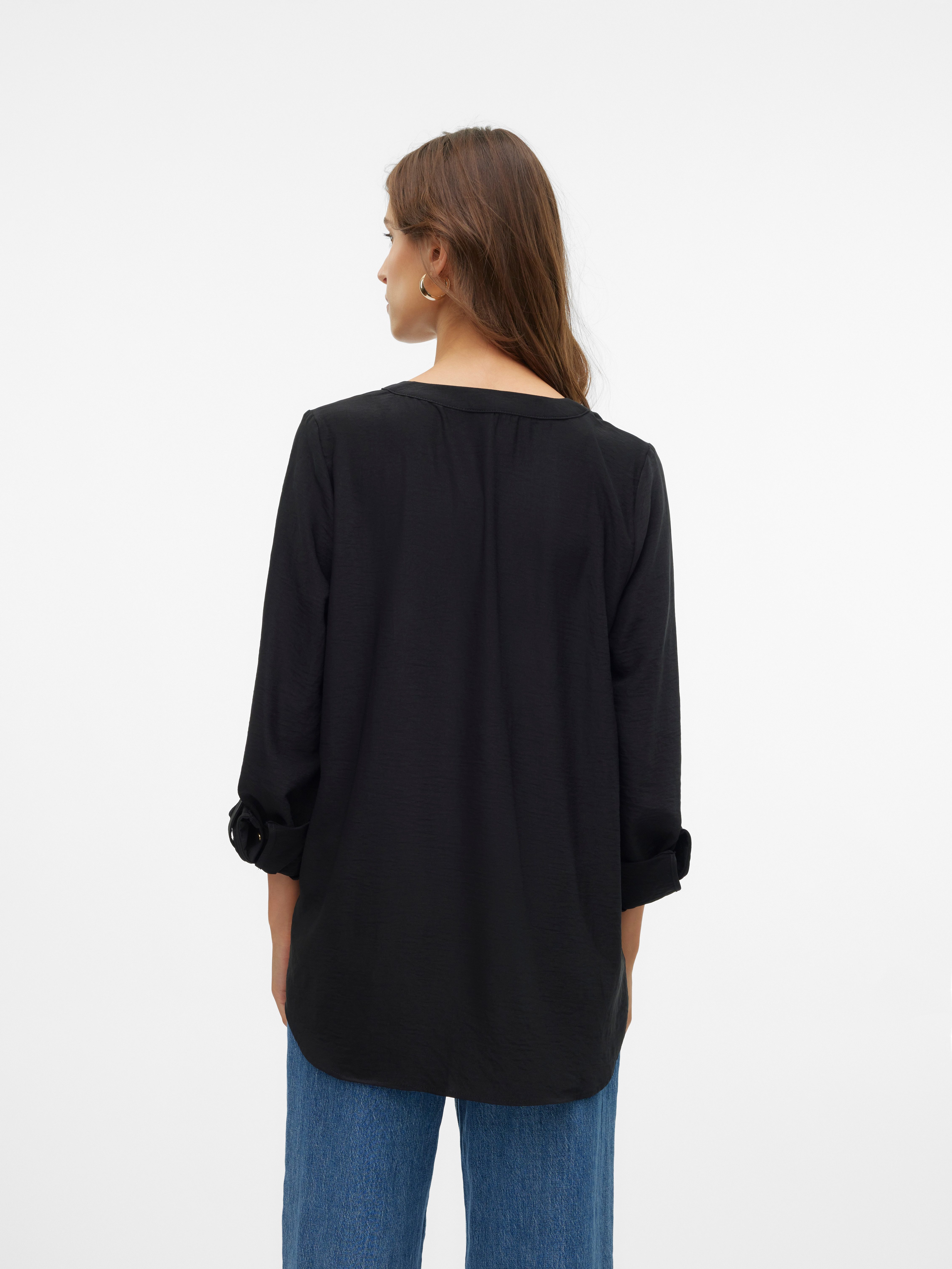 Vero Moda Shirt VMANI LS TOP WVN GA NOOS