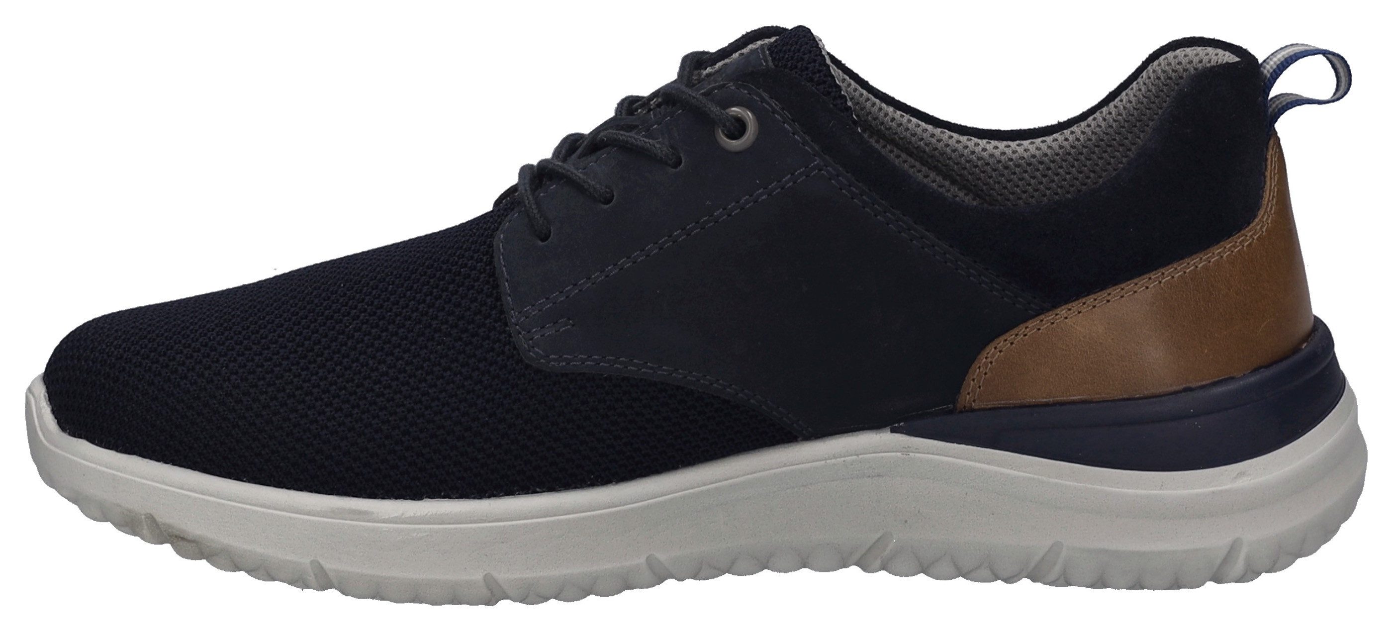 Josef Seibel Sneakers Wales 03 , instapschoen, slip-on sneaker, slipper met elastische veters
