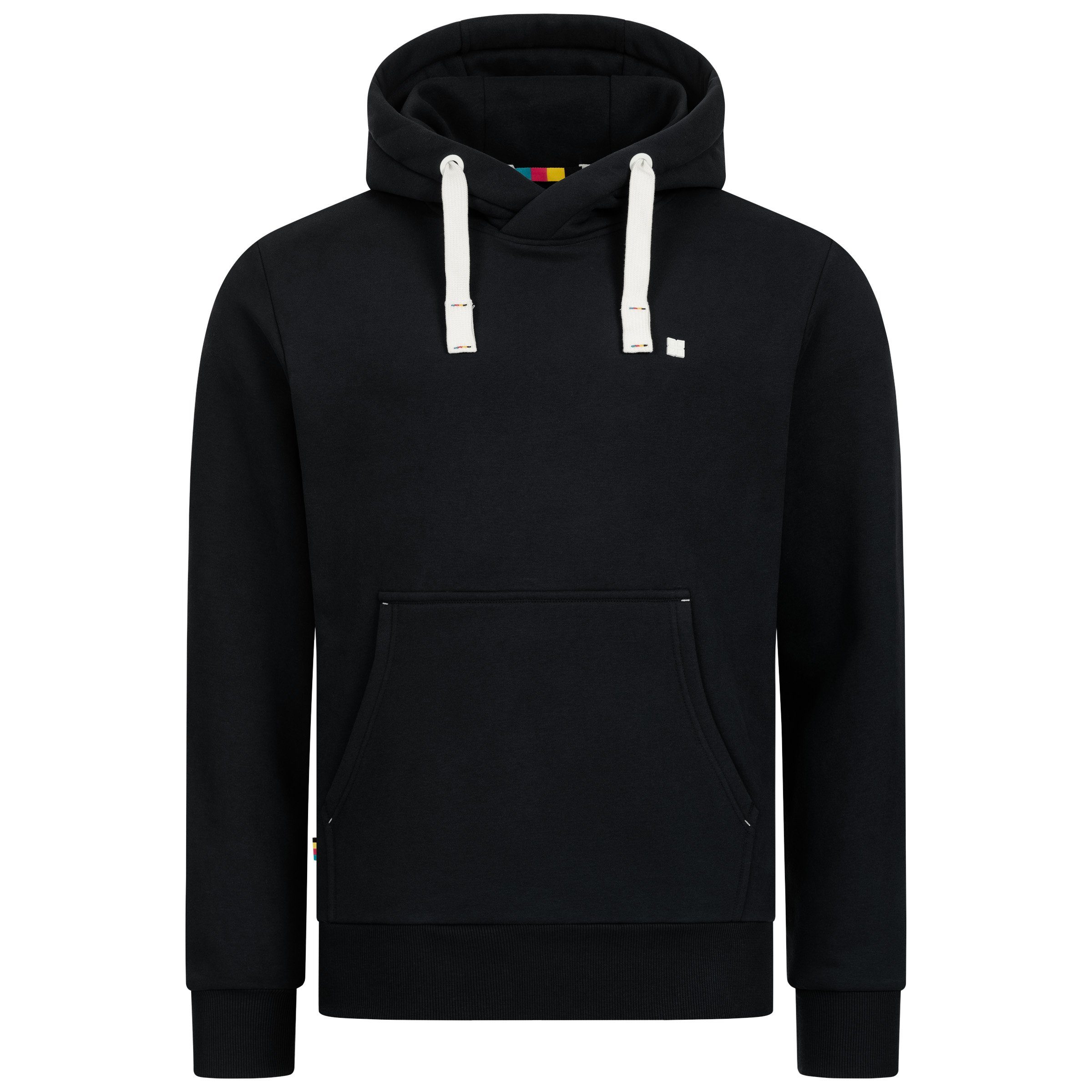 DEPROC Active Hoodie LinusCMYK II MANNEN zachte fleecejack met kangoeroezak