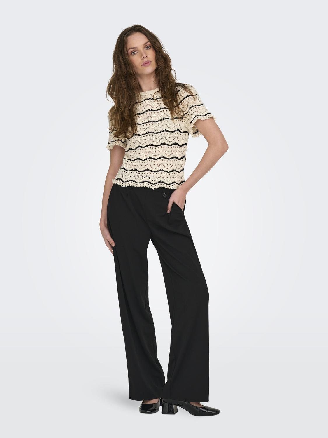 Only Pantalon ONLKLARA-EVI HW STR PANT CC TLR RP