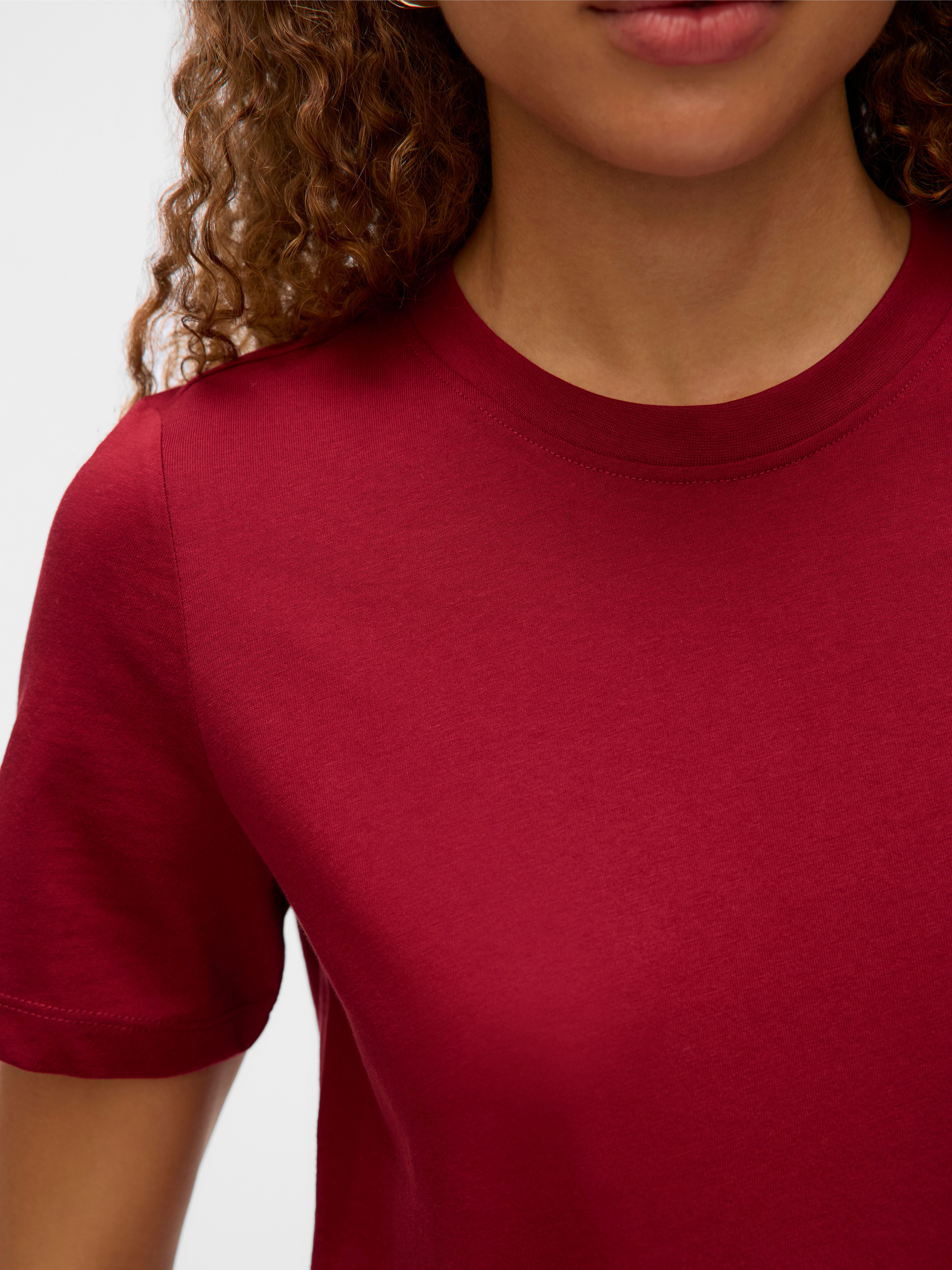 Vero Moda Shirt met korte mouwen VMPAULINA SS T-SHIRT GA JRS NOOS