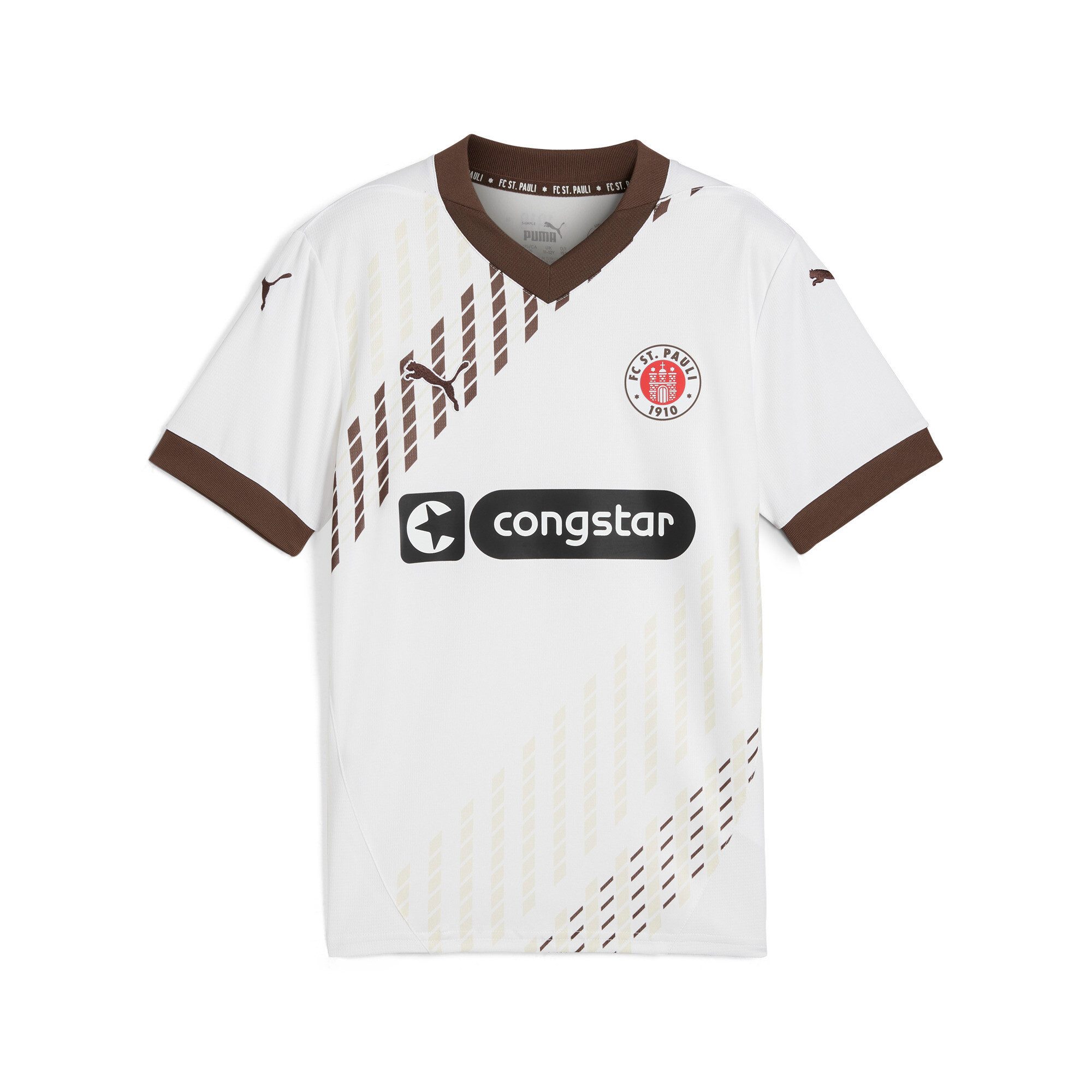 PUMA Trainingstop FCSP AWAY JERSEY JR Voetbalshirt - FC St. Pauli uitshirt 2024/2025 kinderen