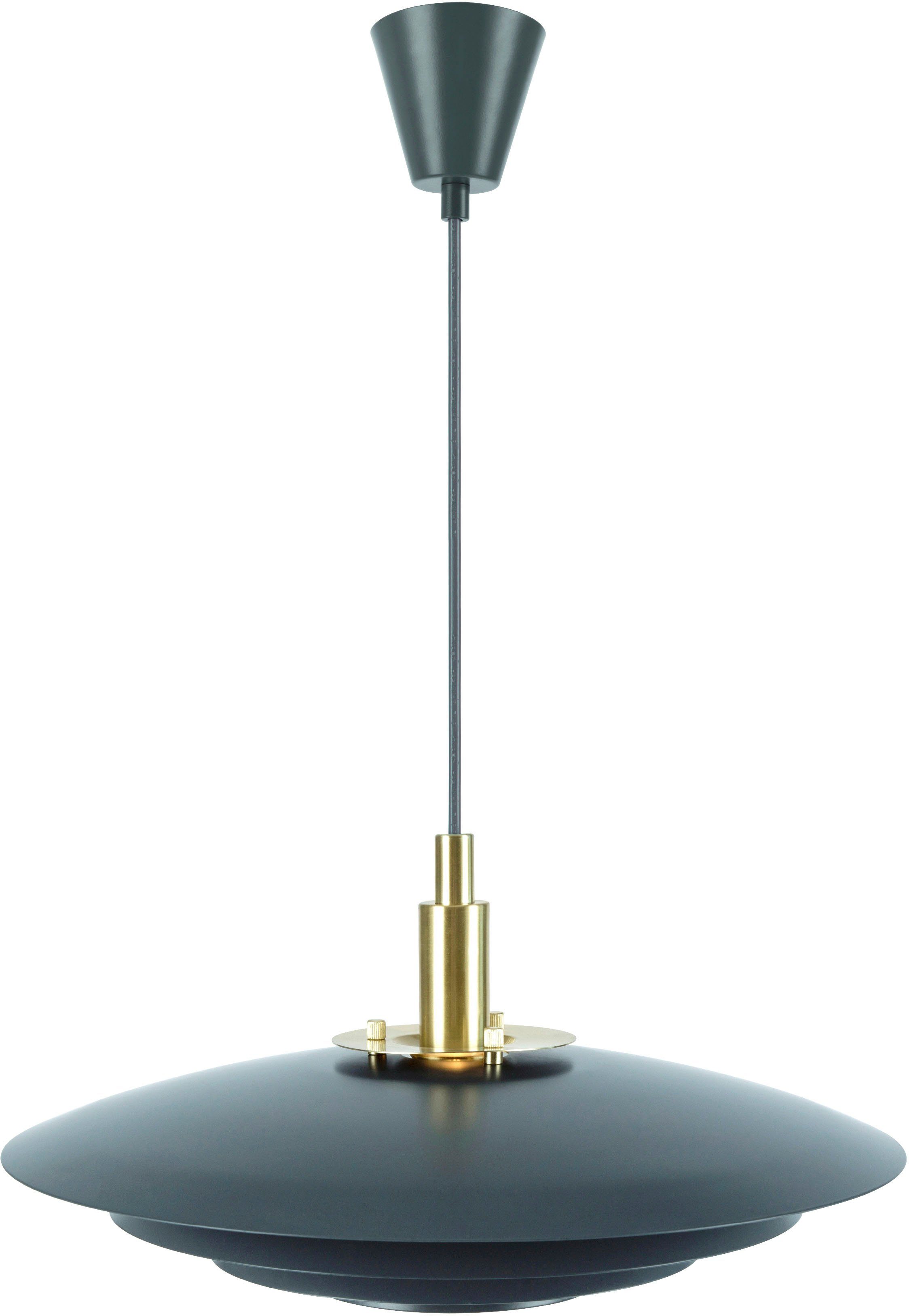 Nordlux Hanglamp Bretagne Scandinavische heldere en zachte lijnen, koper-effect, stabiele behuizing (1 stuk)