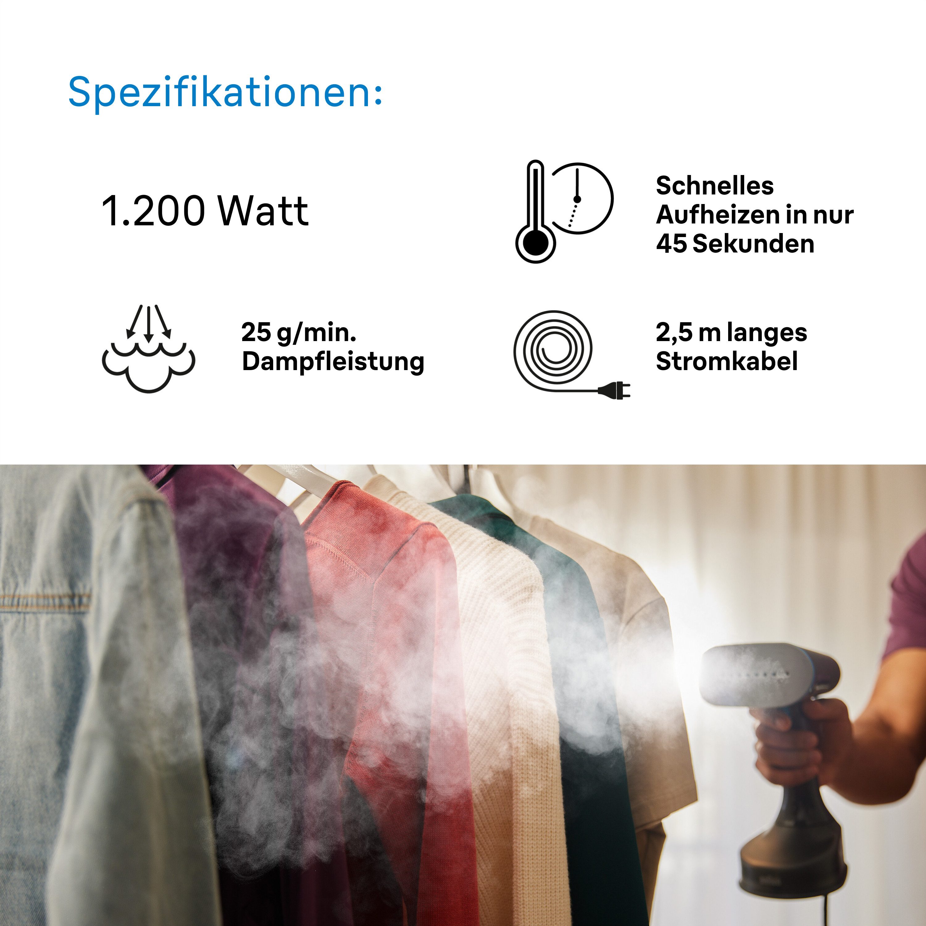 Braun Stoomstrijkijzer Braun QuickStyle 5 GS 5031
