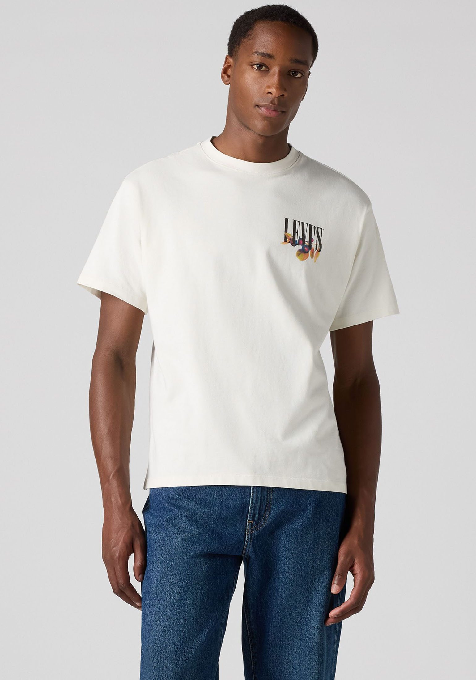 Levi's® T-shirt SEVINTAGE met logo-patch op de borst