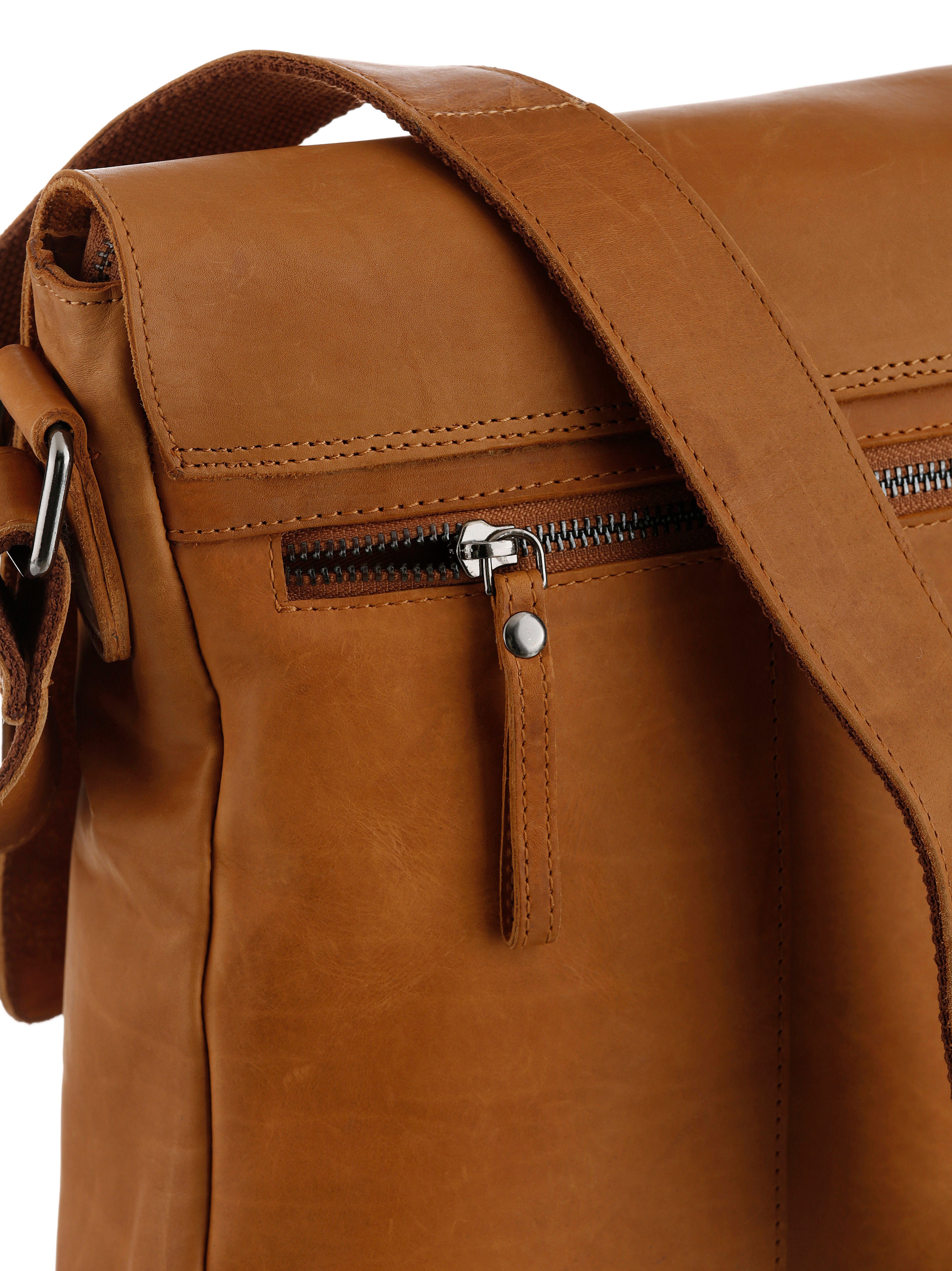 MUSTANG Schoudertas San Marino Shoulderbag met praktische indeling