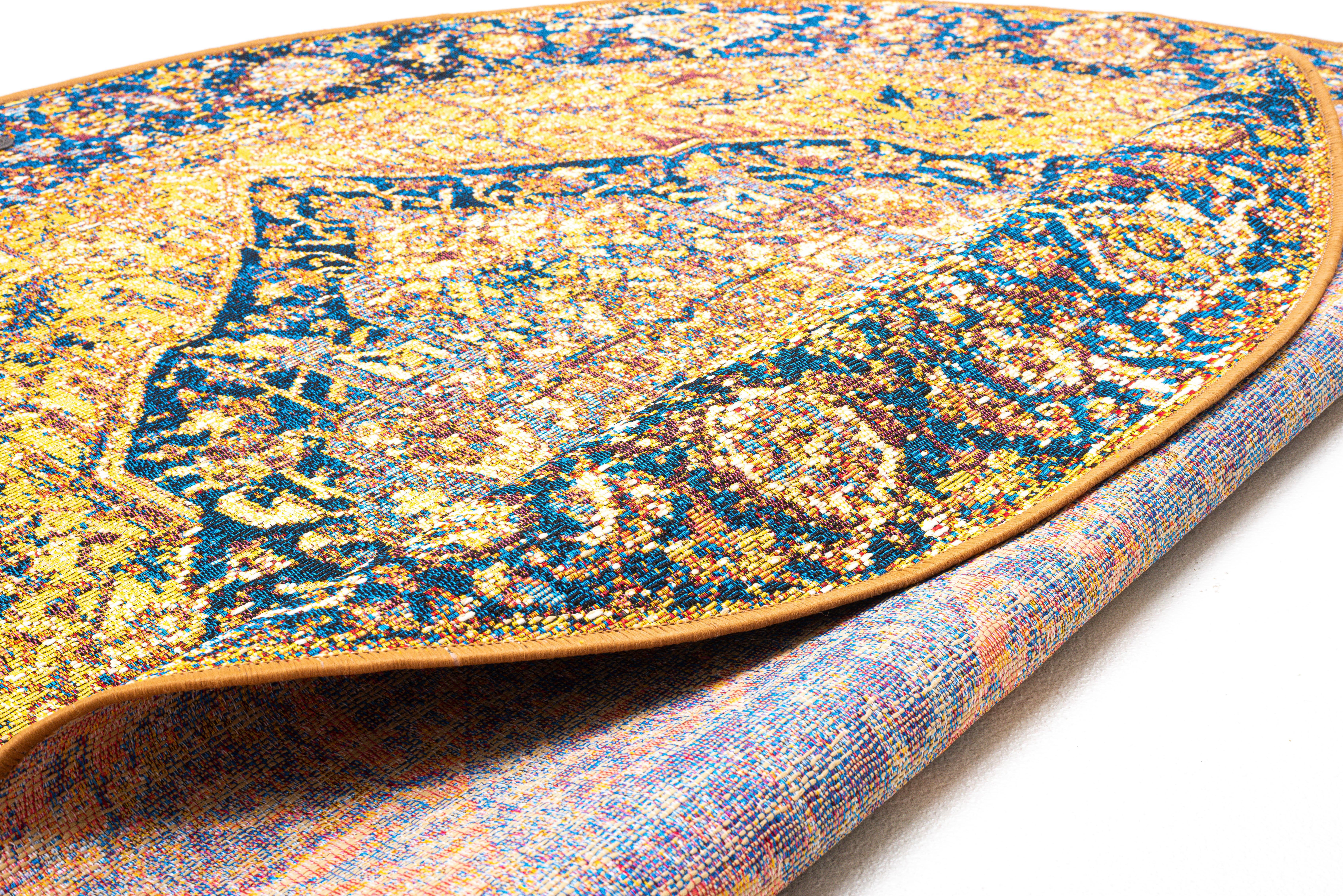 TOM TAILOR HOME Vloerkleed Funky Outdoor Orient One Platweefsel, oriënt-look, geschikt voor binnen en buiten, woonkamer