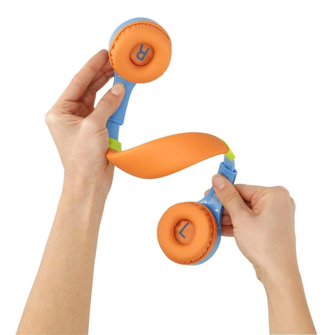 Hama Kinder koptelefoon Kindkoptelefoon met kabel (85 dB volume beperking, on-ear) Maat verstelbaar, geïntegreerde microfoon, Siri en Google Assistant