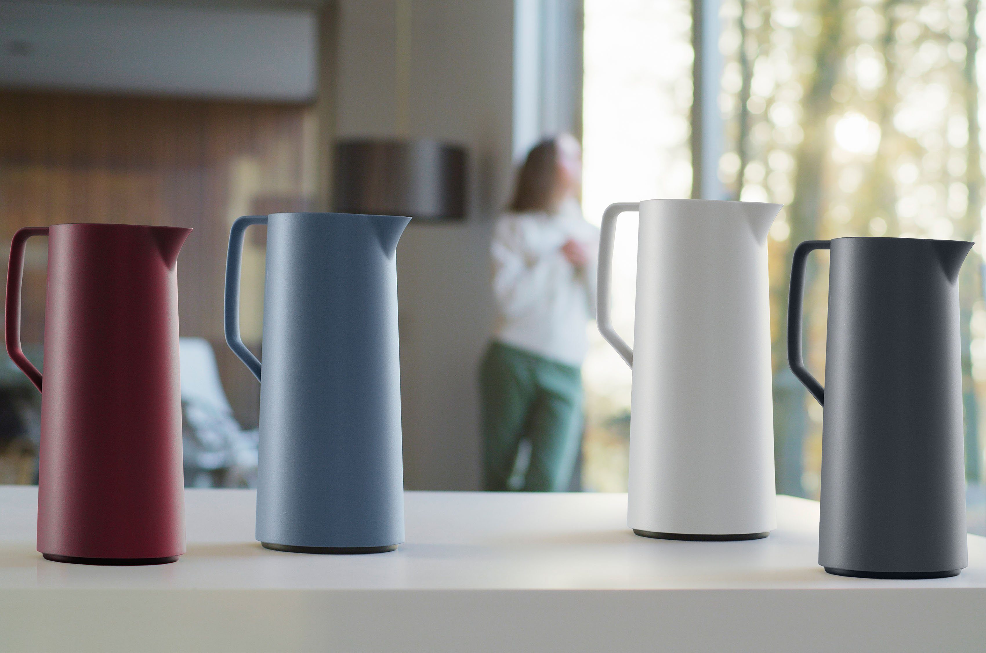 Emsa Thermoskan Motiva in modern design, 100% lekvrij, gemaakt in Duitsland
