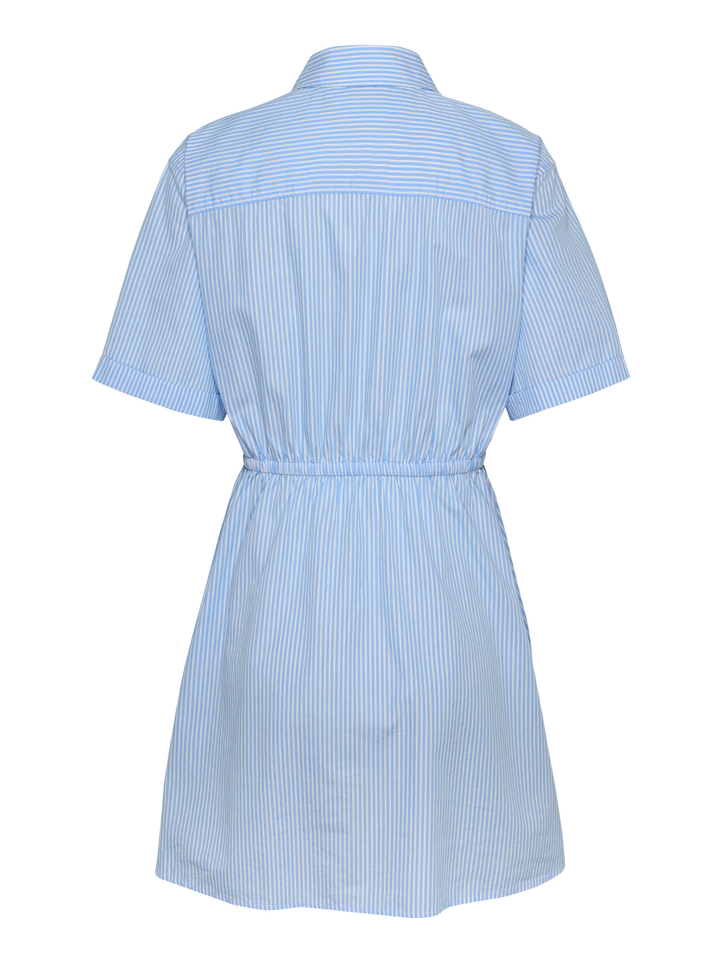 TOMMY JEANS Shirtjurk TJW MINI STRIPE SHIRT DRESS