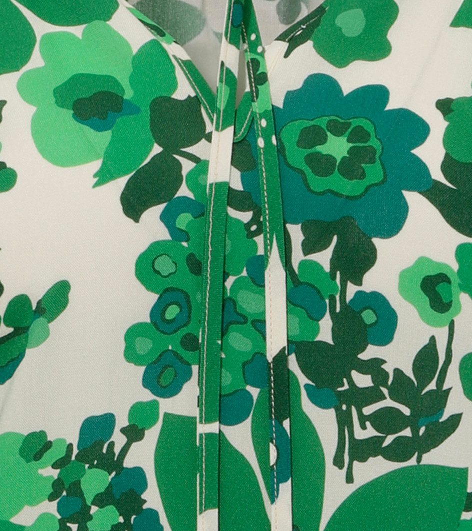 Aniston CASUAL Blouse zonder sluiting met kleurharmonische, grootschalige bloemenprint - nieuwe collectie