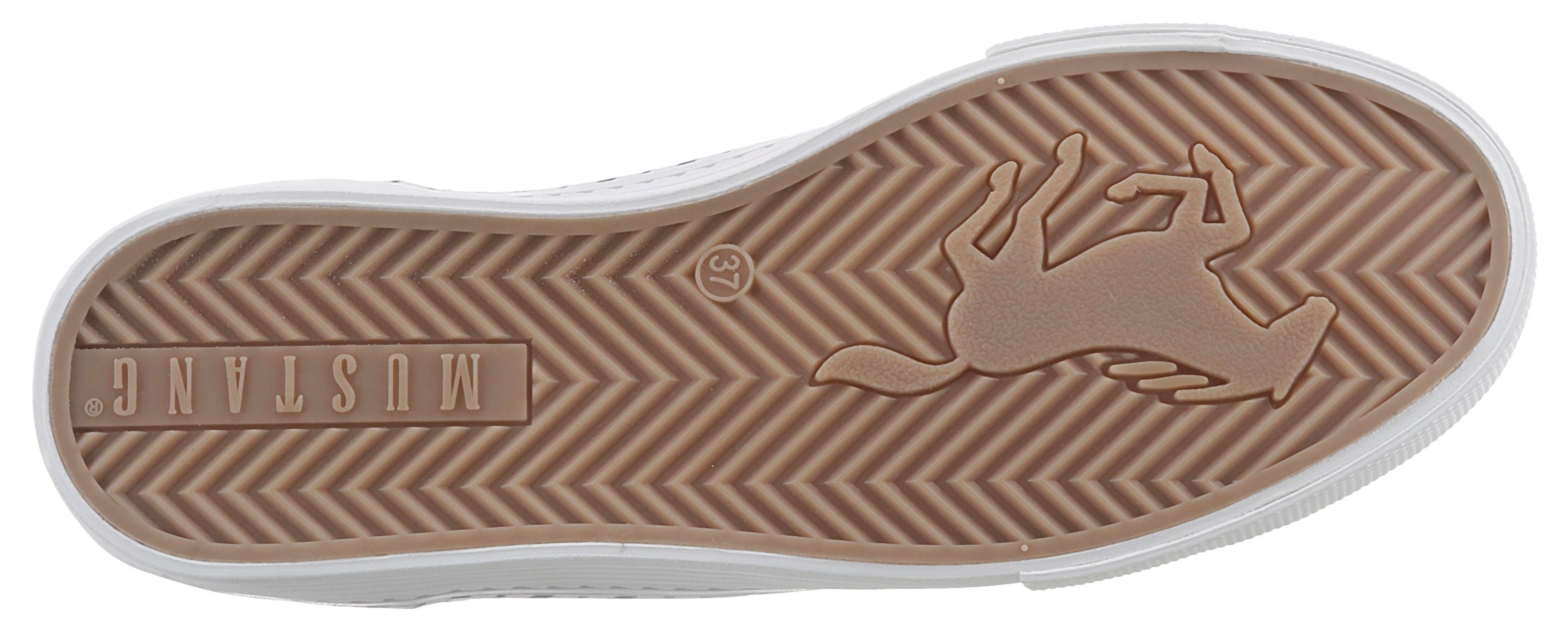 Mustang Shoes Slip-on sneakers Instapschoen, Vrijetijdsschoen Slippers, instapschoenen, vrijetijdsschoenen met praktische elastische band