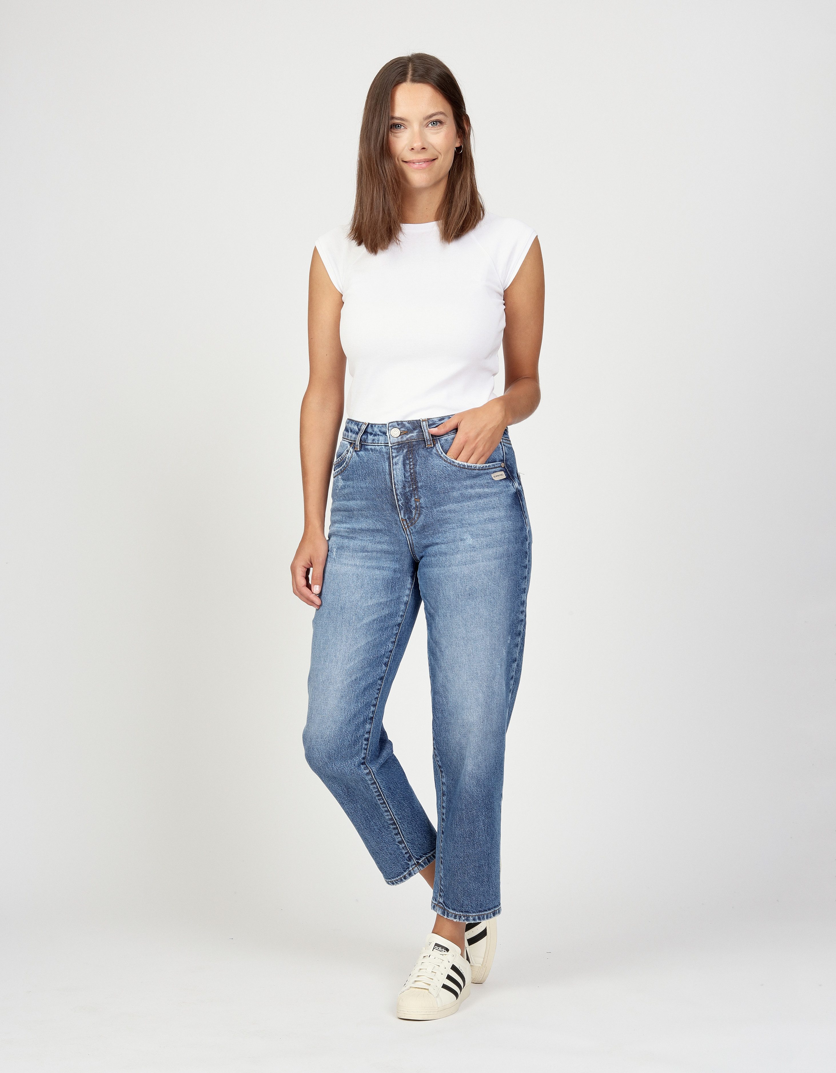 GANG 5-pocket jeans 94TILDA met hoge taille